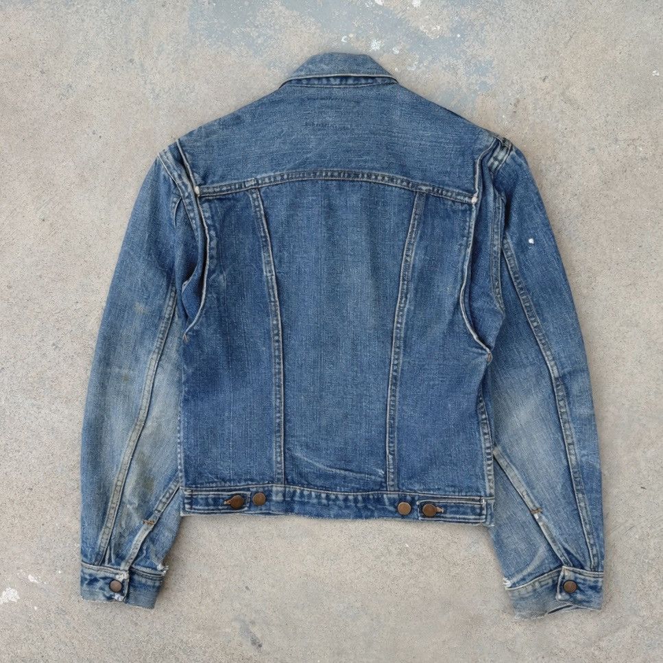 Wrangler 🔥Rare 60s Wrangler Zip Denim Jacket Talon Conmatic USA Size US XS / EU 42 / 0 - 2 Thumbnail