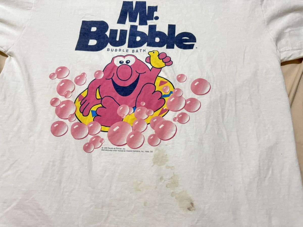 Vintage Vintage 90s Mr.Bubble Ringer Shirt Size US XL / EU 56 / 4 - 2 Thumbnail