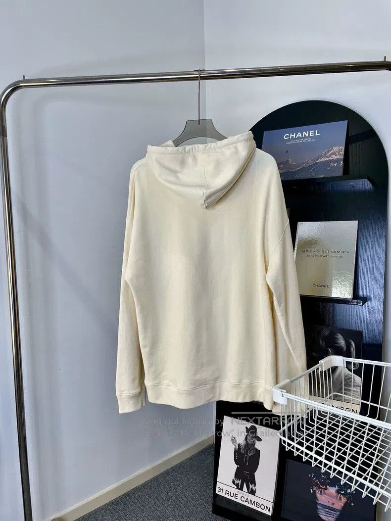 Loewe Loewe Hooded Cotton Sweatshirt Size S / US 4 / IT 40 - 2 Thumbnail