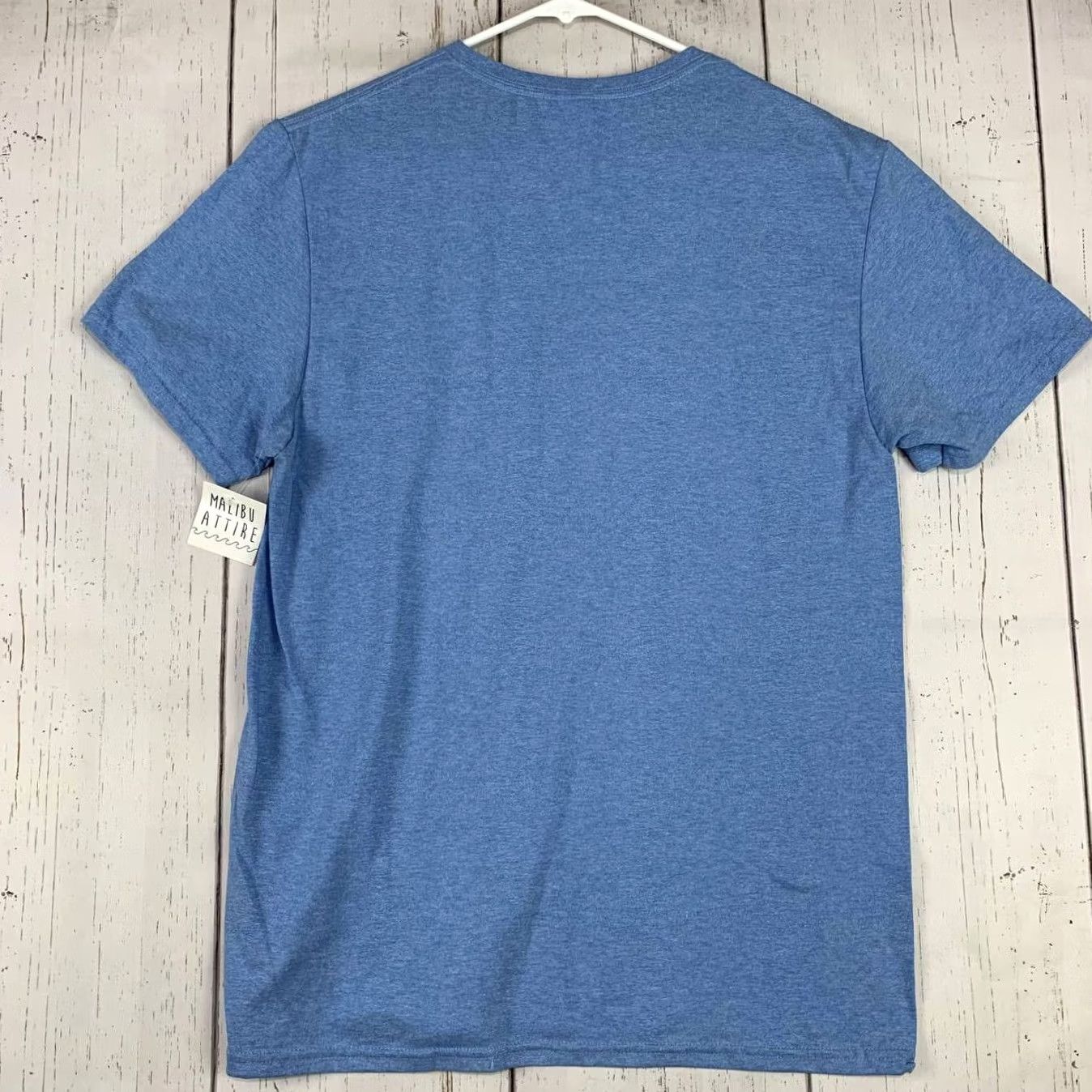 Fruit Of The Loom Fruit of the Loom T-Shirt Medium Blue Malibu California Surf Men Size US M / EU 48-50 / 2 - 2 Thumbnail