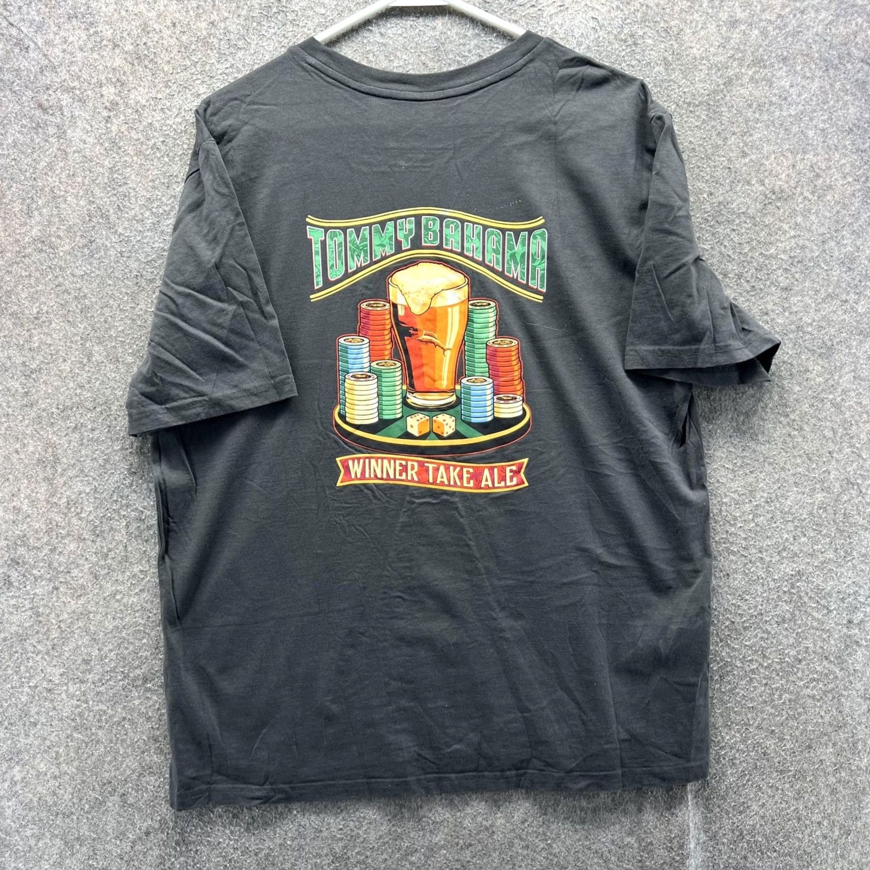 Tommy Bahama Tommy Bahama Shirt Mens M Gray Winner Take Ale Poker Graphic Tee Casual Shirt Mens Gray Poker Graphic Tee Size US M / EU 48-50 / 2 - 2 Thumbnail