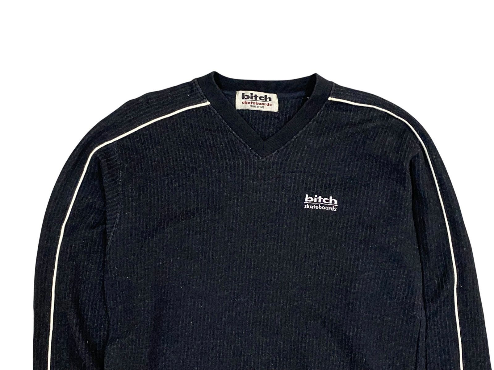 Vintage Vintage Bitch Skateboards Ribbed Sweater – Size M– Rare 90s Size US S / EU 44-46 / 1 - 3 Thumbnail