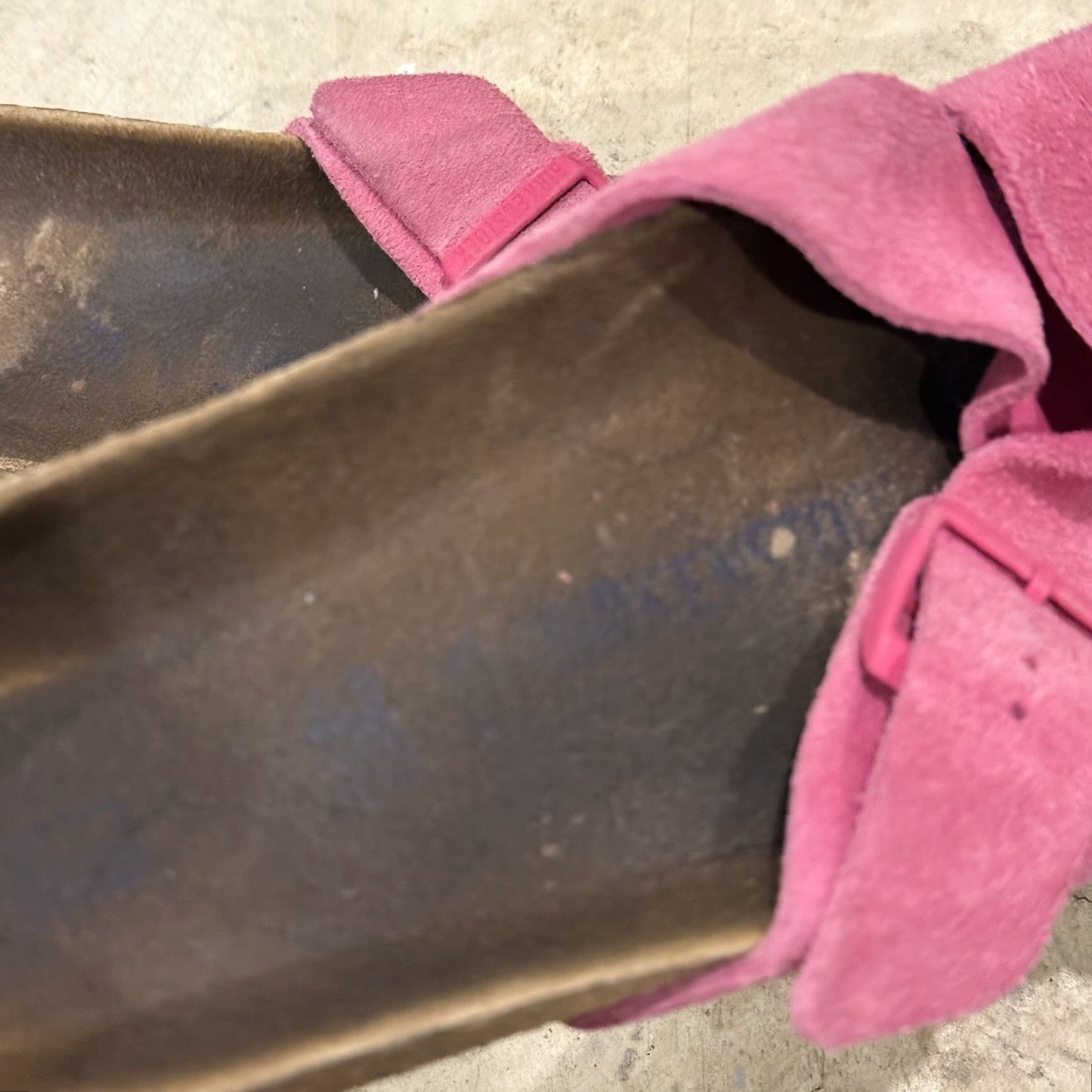 Birkenstock Birkenstock Siena Sandals Womens 11 EU 42 Narrow Suede Fuchsia Slide Slip On Sandal Womens Shoes Birkenstock Siena Y23-236 Size US 11 / IT 41 - 2 Thumbnail