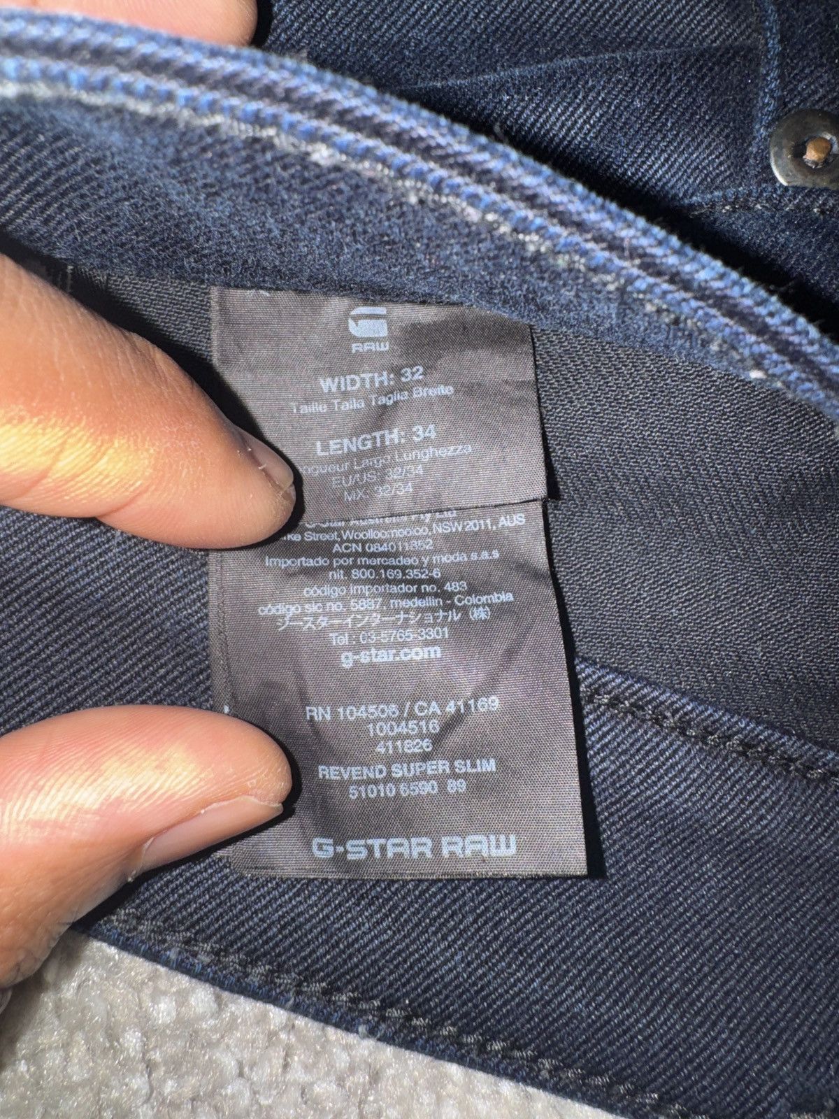 G-Star G-Star Revend Jeans Size US 32 / EU 48 - 3 Thumbnail