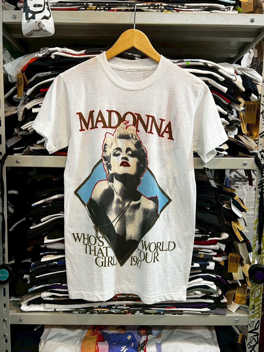 Band Tees Madonna 1987’s Size US M / EU 48-50 / 2 - 1 Thumbnail