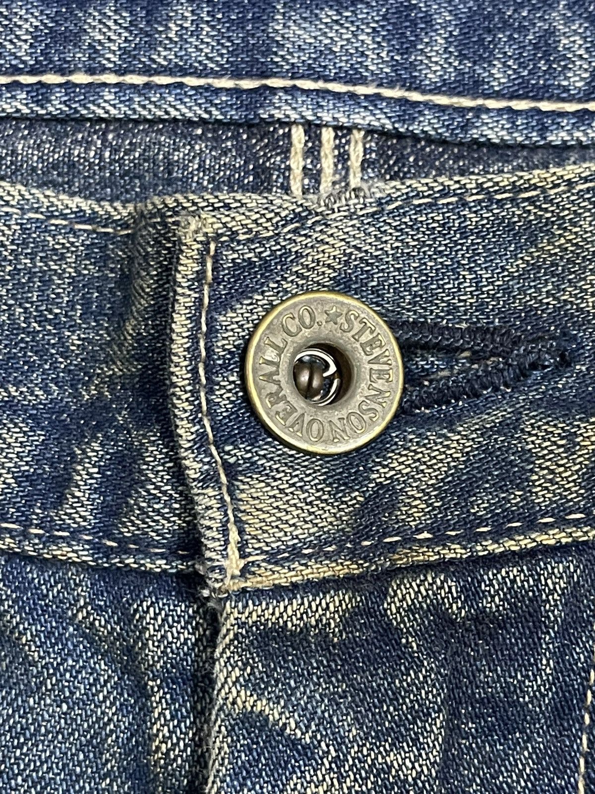 Stevenson Overall Co. Vintage Japan Stevenson Overall Co Mud Wash Carpenter Jeans Size US 30 / EU 46 - 9 Thumbnail