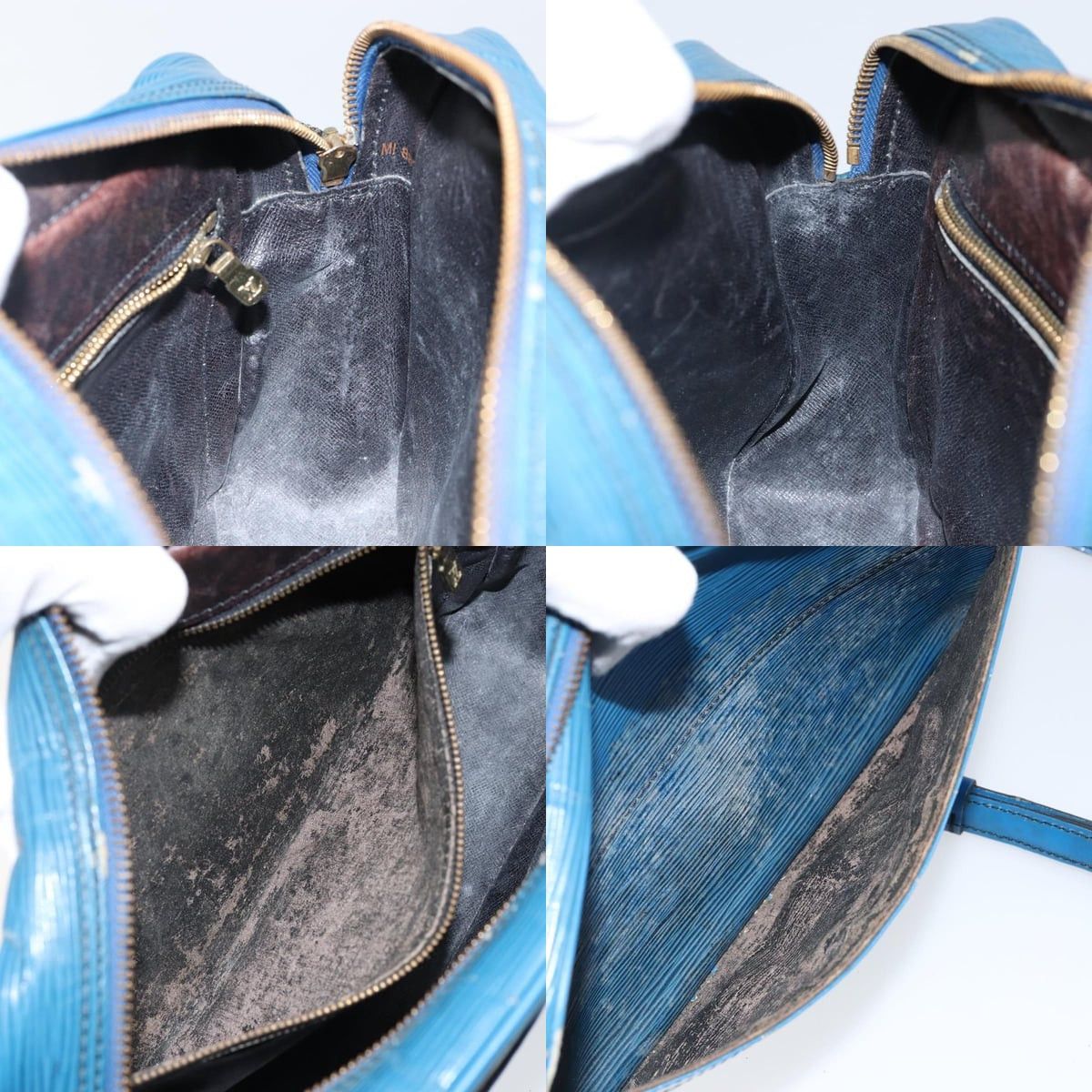 Louis Vuitton LOUIS VUITTON Epi Trocadero 27 Shoulder Bag Blue M52315 Size ONE SIZE - 12 Thumbnail