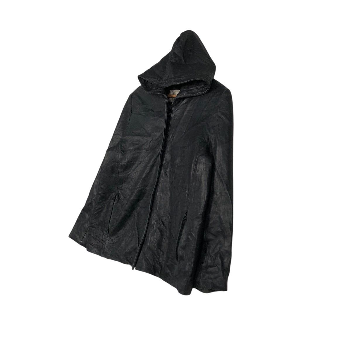 Japanese Brand 📌Rich Black Vintage Leather Jacket Nine West Issey Miyake Size US M / EU 48-50 / 2 - 2 Thumbnail