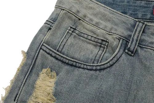 VIBE faded flared hiphop damaged ripped jeans Size US 32 / EU 48 - 6 Thumbnail