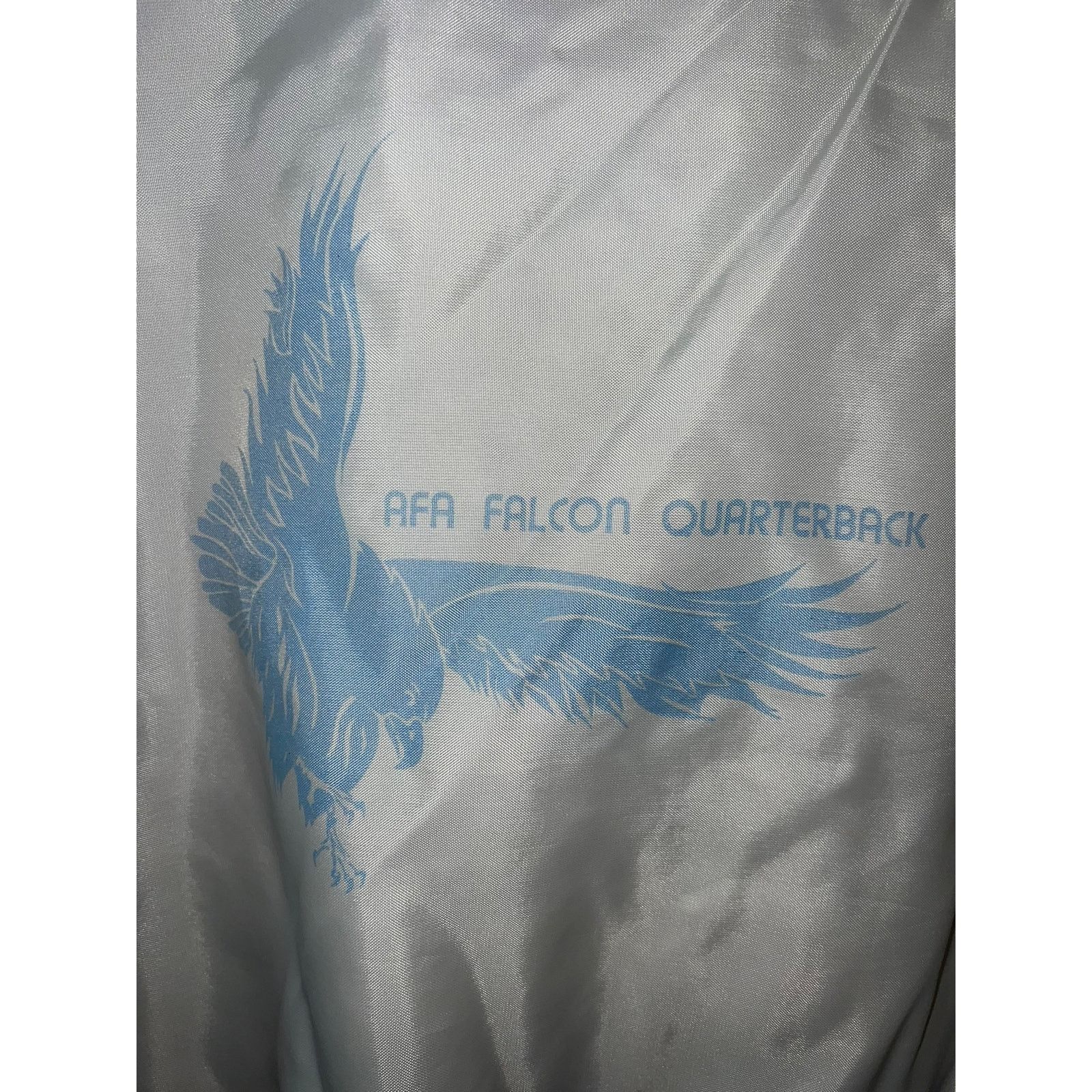 Vintage Vintage Air Force Bomber Jacket Falcon Quarterback AFA 80s L Size US L / EU 52-54 / 3 - 3 Thumbnail