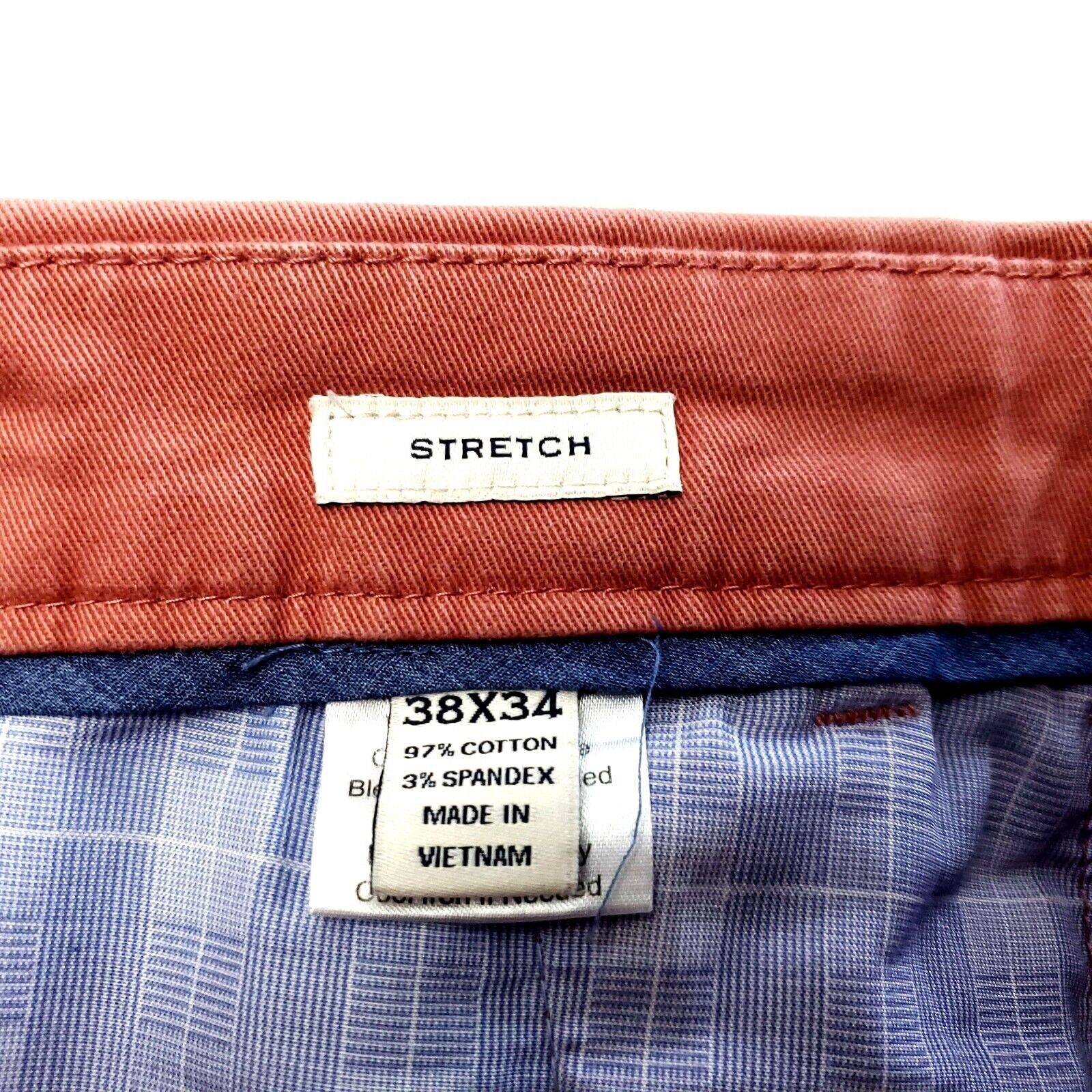 Joseph Abboud Joseph Abboud Cotton Spandex Chino Pants Jeans 39/33 Salmon Size US 39 - 4 Thumbnail