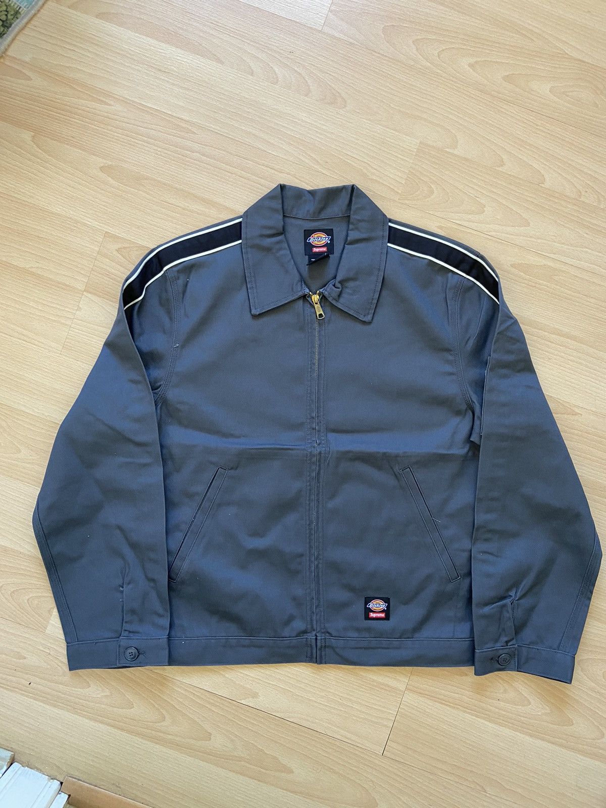 Supreme x Dickies Stripe Eisenhower Unlined Jacket
