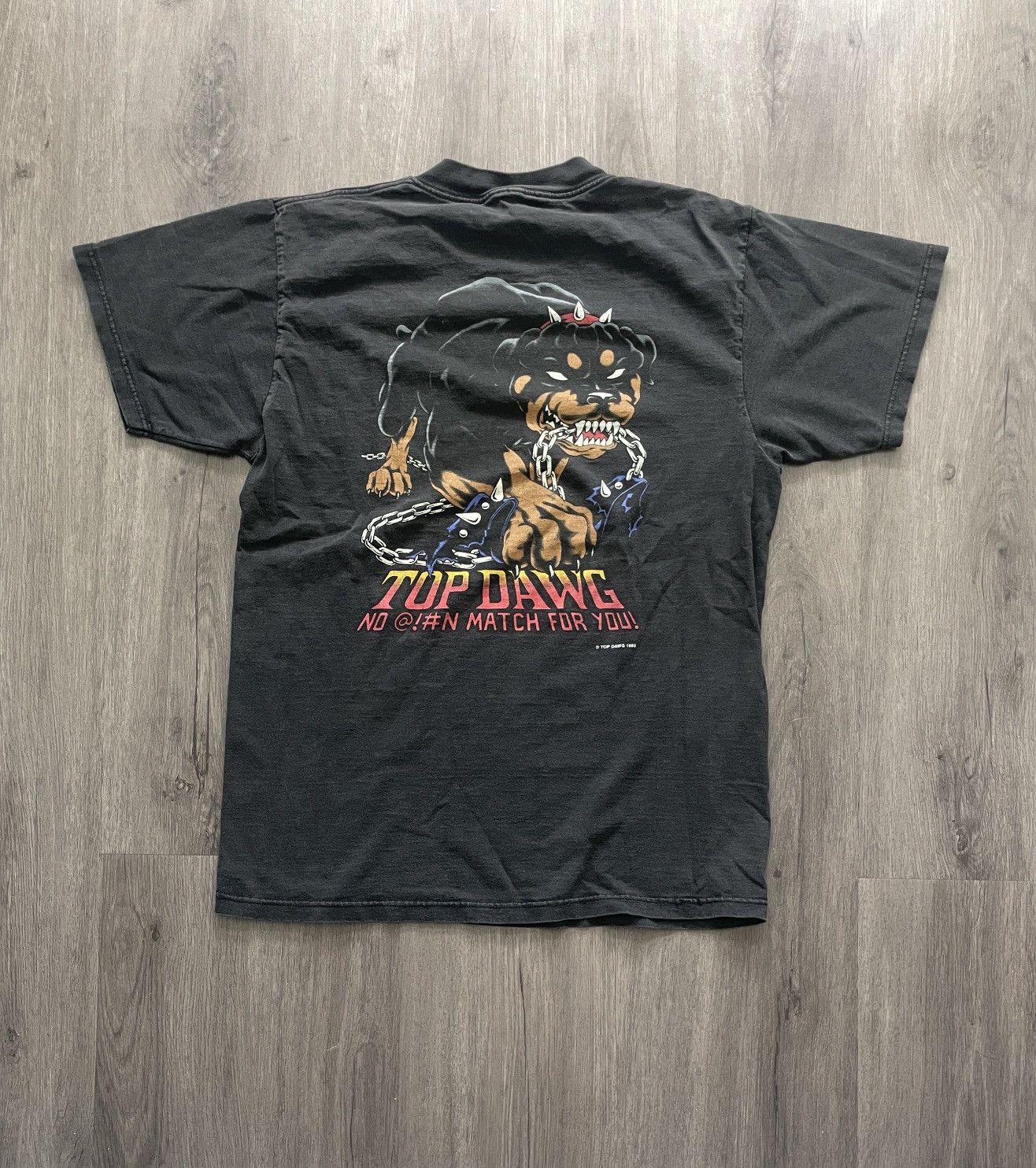 Vintage Vintage 1995 “Top Dawg” Graphic T-shirt (No Sz.) Size US L / EU 52-54 / 3 - 1 Thumbnail