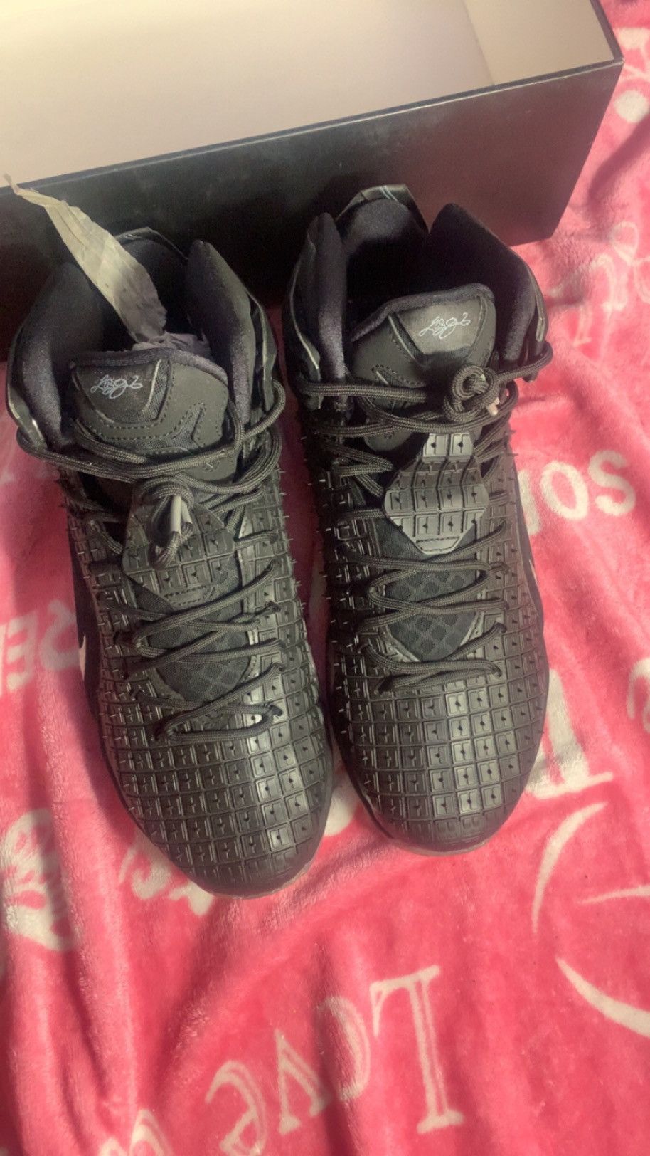 Nike Lebron XII 12 EXT Rubber City Black Size US 10.5 / EU 43-44 - 1 Thumbnail