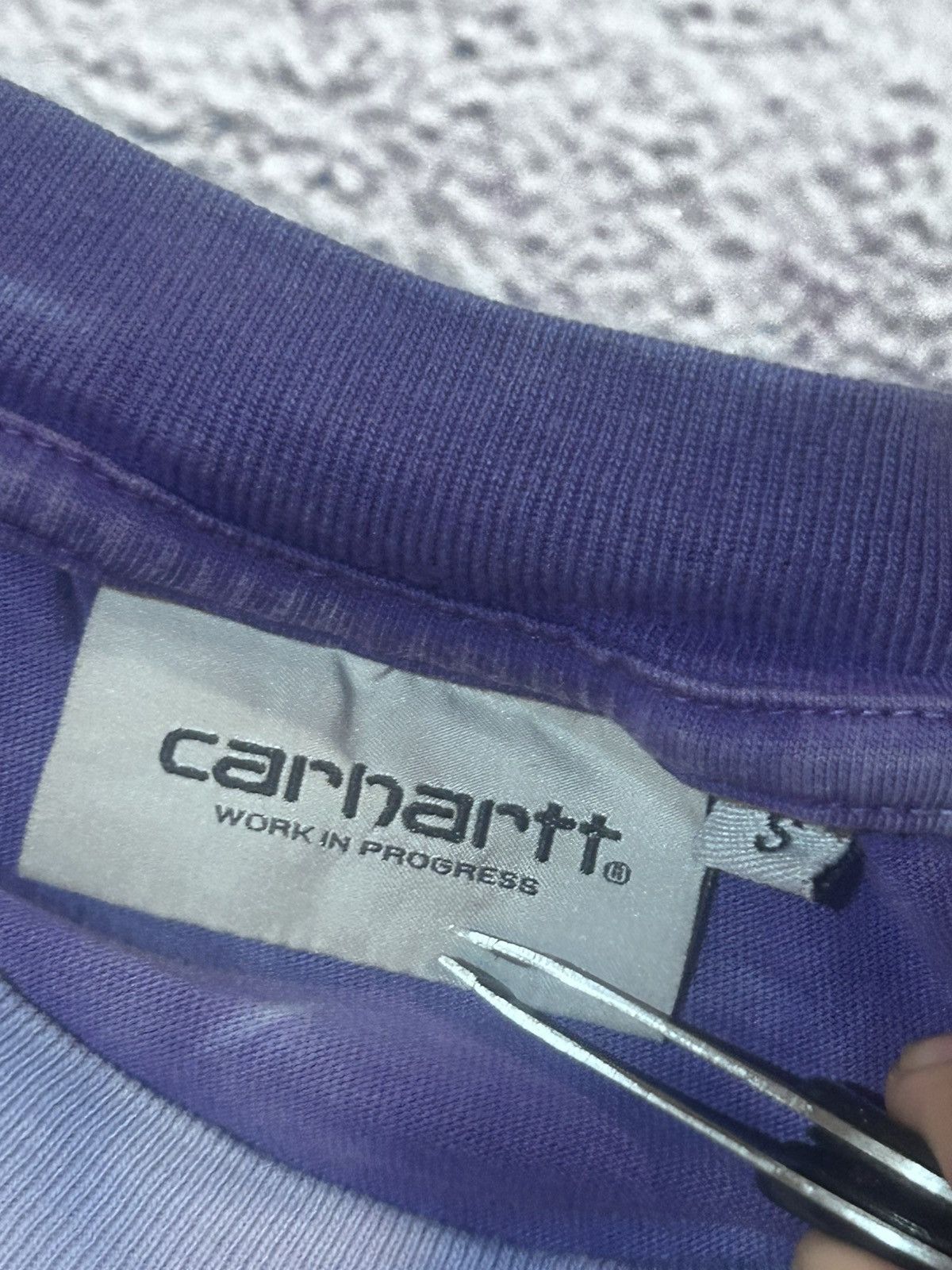 Carhartt Carhartt WIP “Global” Tie-Dye Tee Blue / Purple Wash Size US S / EU 44-46 / 1 - 6 Thumbnail