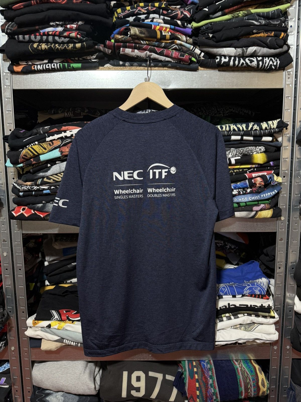 Uniqlo Rare Uniqlo Wheelchair Tennis Tour ITF Sport T-Shirt Size US M / EU 48-50 / 2 - 2 Thumbnail
