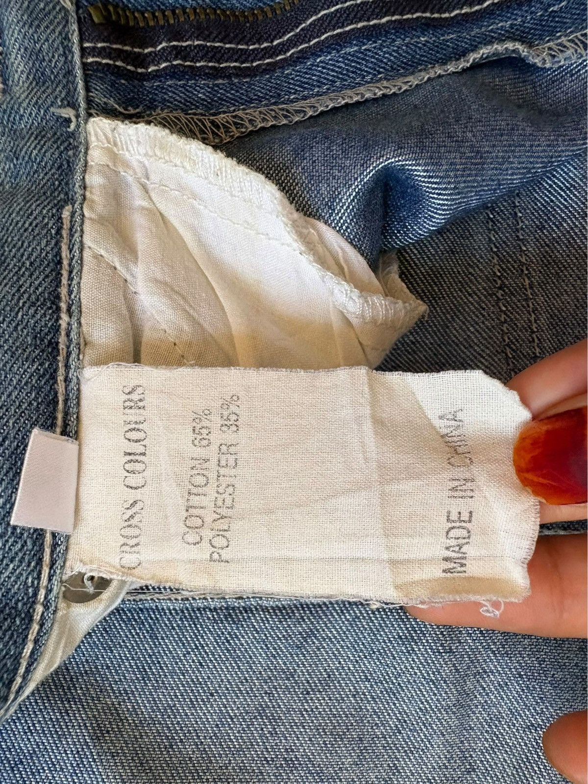 Japanese Brand Vintage Japanese Brand Tactical Distress Baggy Jean Size US 35 - 9 Thumbnail