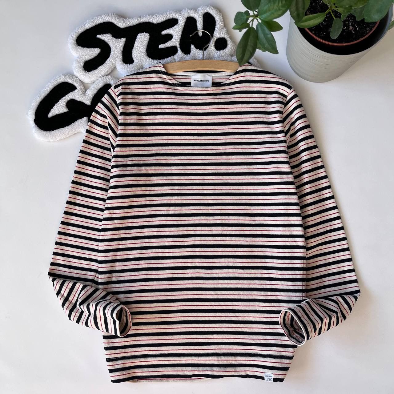 Designer × Norse Projects Norse Projects Striped Sweatshirt M Size US M / EU 48-50 / 2 - 1 Thumbnail