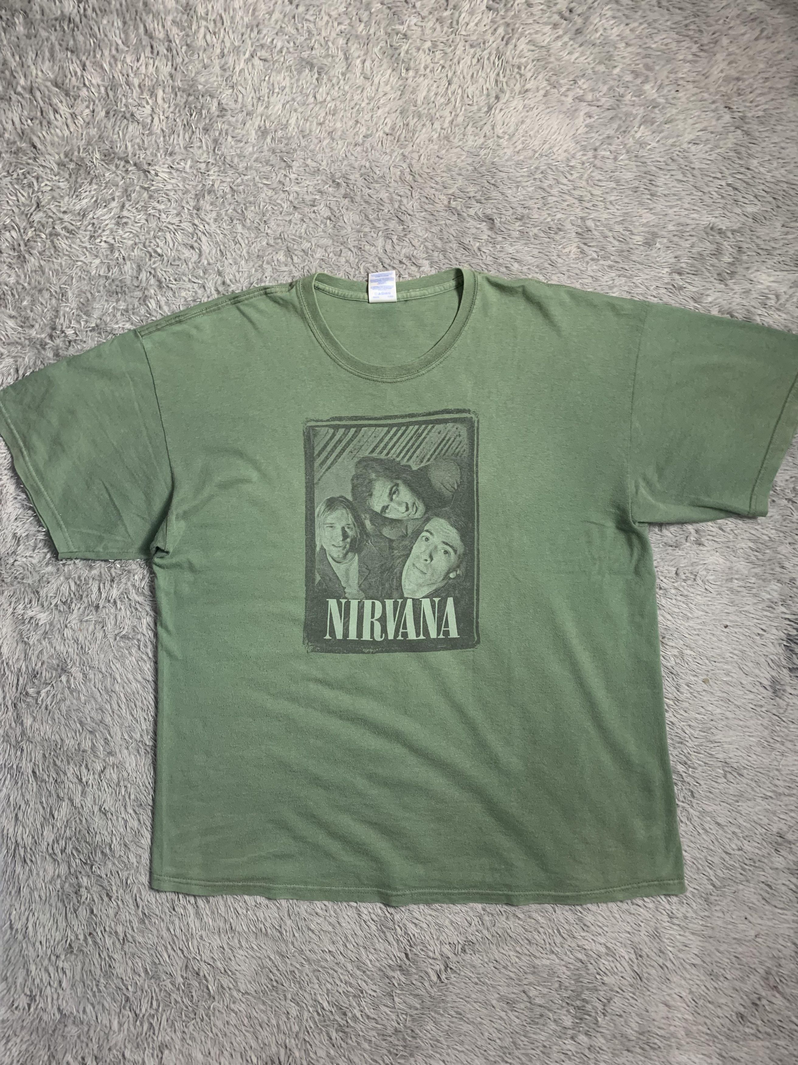 Nirvana Vintage Nirvana Tee Size US XL / EU 56 / 4 - 2 Thumbnail