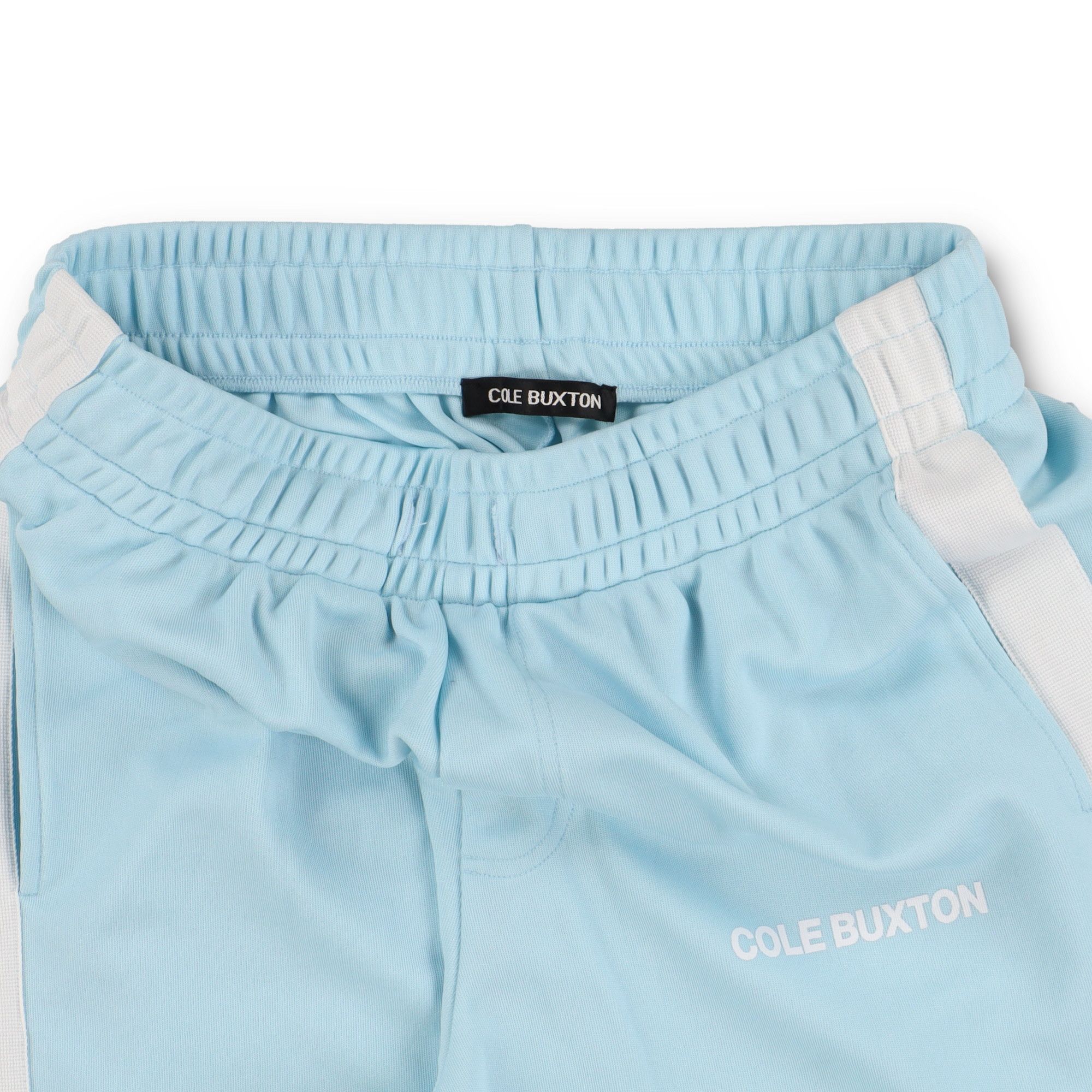Cole Buxton Light Blue Tape Logo Track Pants Size US 30 / EU 46 - 7 Thumbnail