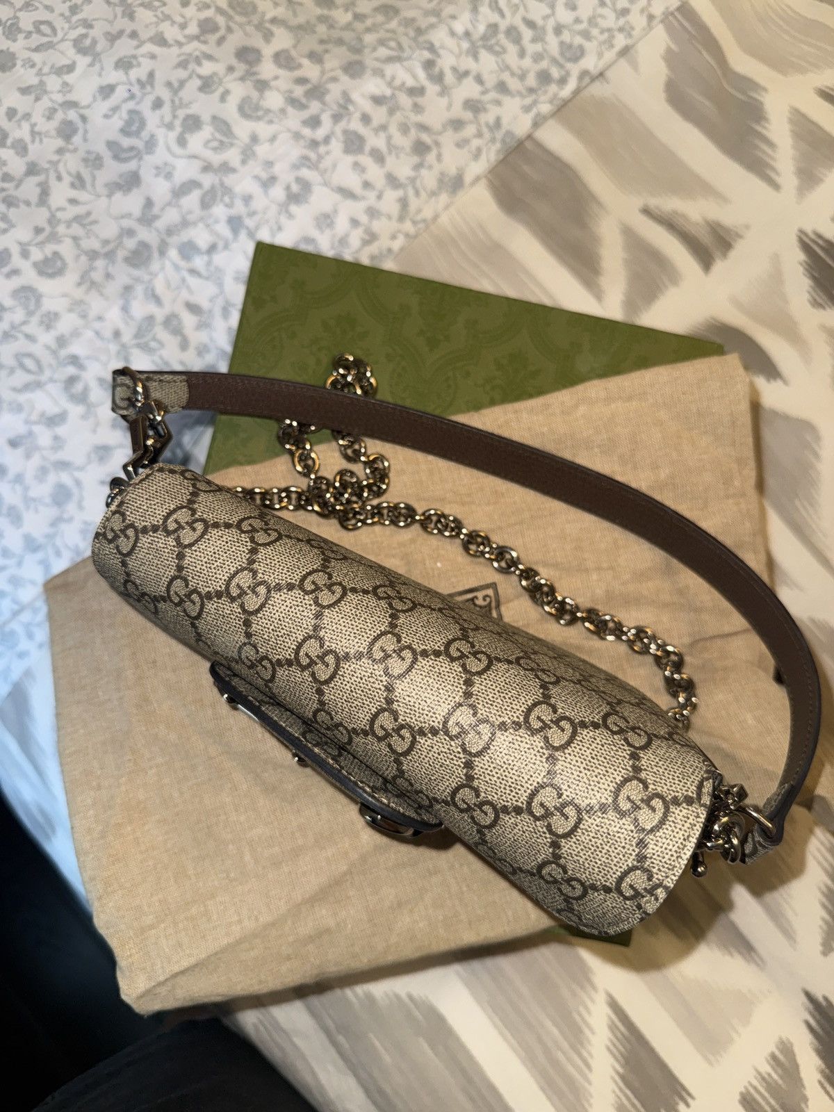 Gucci Gucci Horsebit 1955 Mini Shoulder Bag Size ONE SIZE - 5 Thumbnail