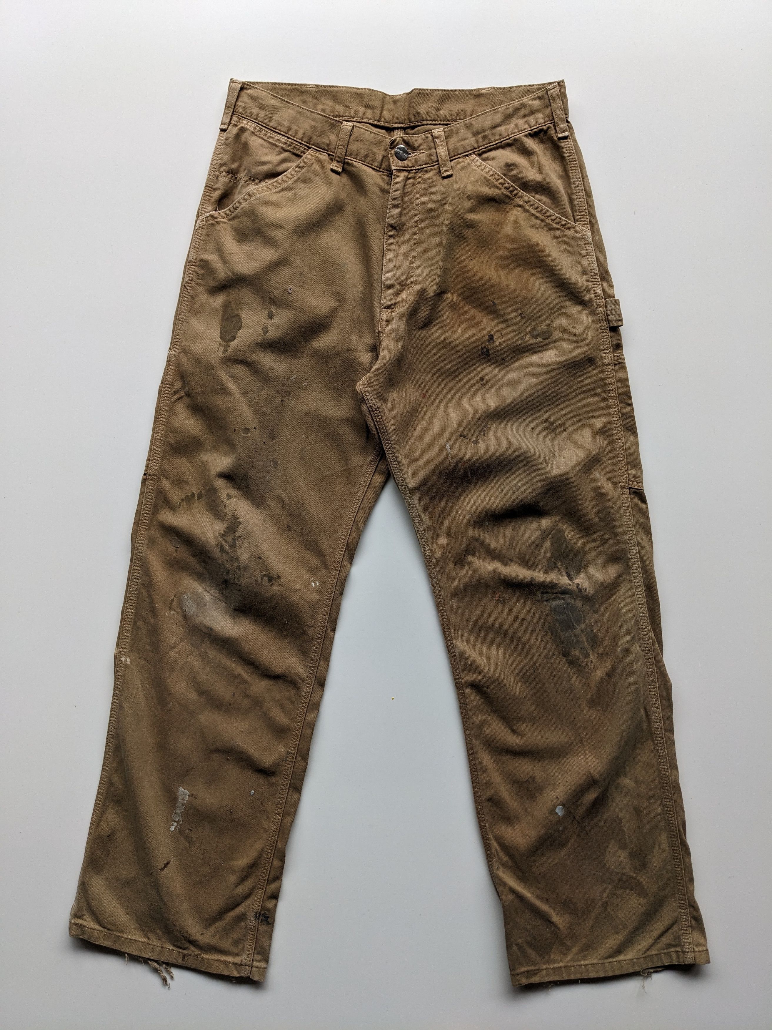 Carhartt × Carhartt Wip Vintage Carhartt double knee carpenter pants Size US 31 - 3 Thumbnail