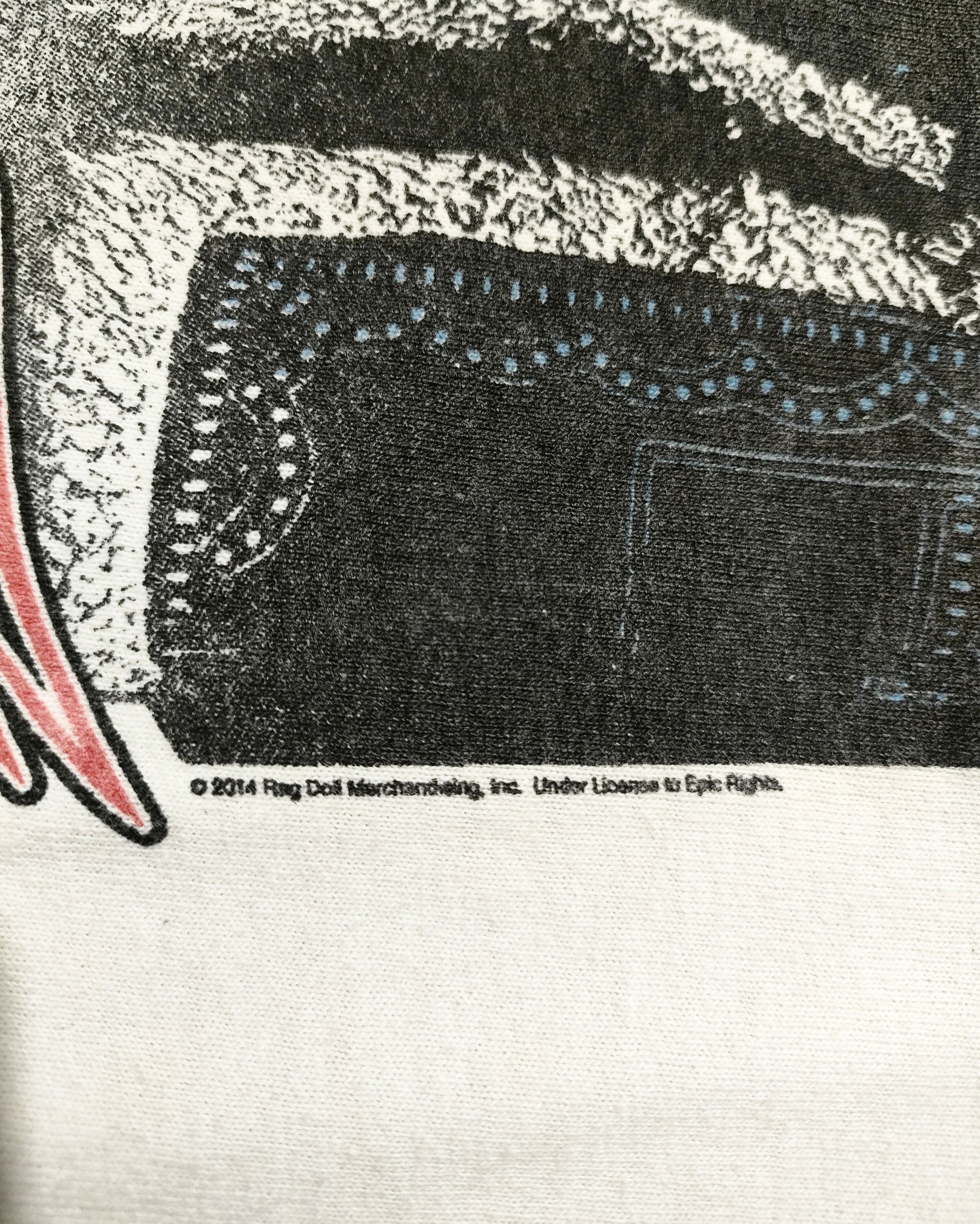 Band Tees × Vintage ©2014 AEROSMITHS LET ROCK RULE 3/4 raglan T-Shirt Size US L / EU 52-54 / 3 - 3 Thumbnail