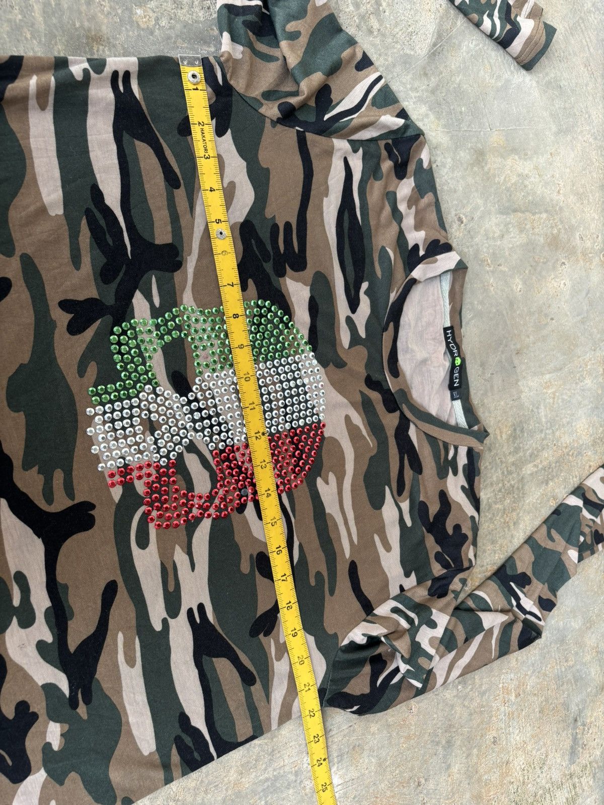 Hysteric Glamour Y2k Hydrogen Skull Camo Ifsixwasnine Punk Style Size US XL / EU 56 / 4 - 9 Thumbnail