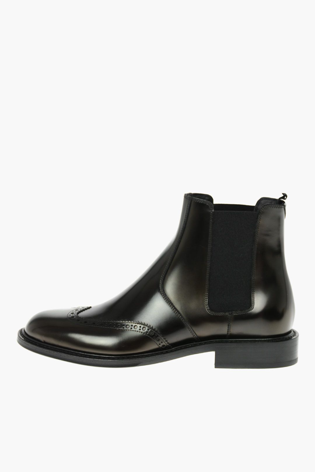og1mm0724 Leather Chelsea Boots in Dark Chocolate Brown