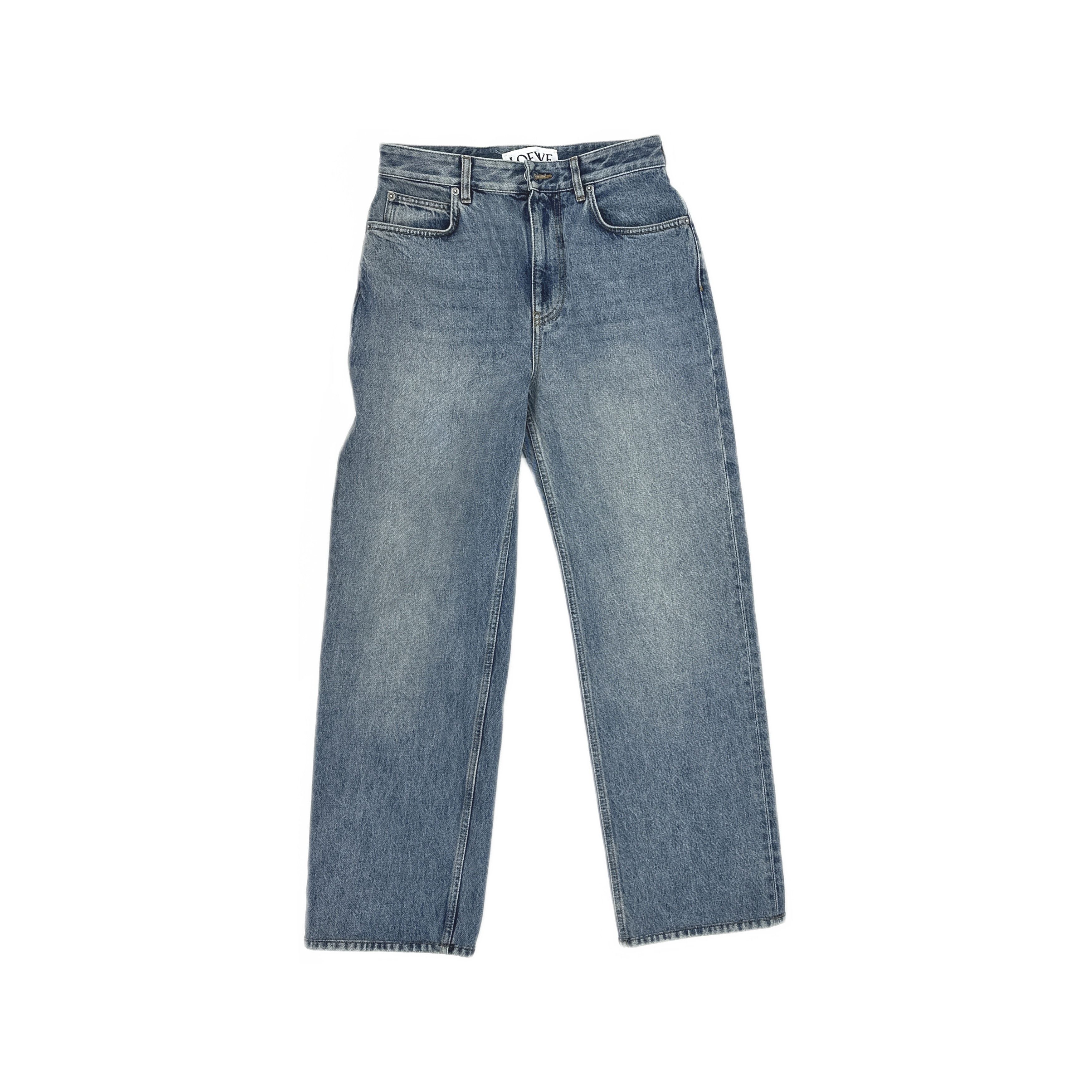 Loewe Loewe Anagram Embroidered Jeans Size 38 Size 26" / US 2 / IT 38 - 1 Thumbnail