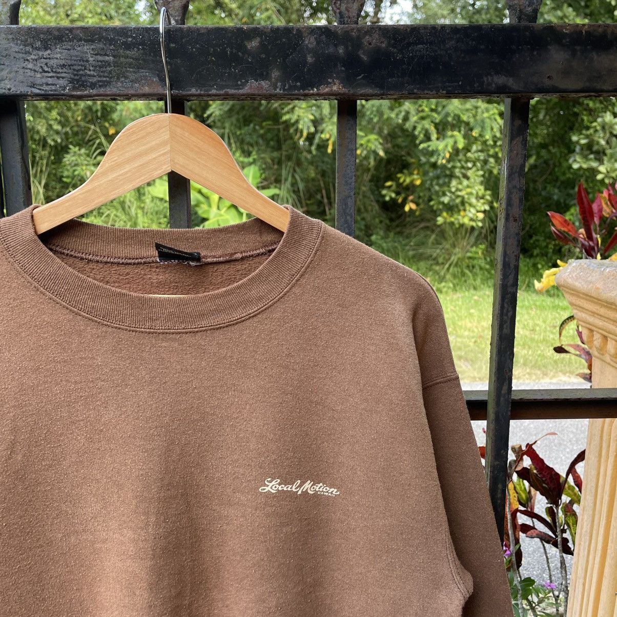 Vintage 🔥Vintage 90s Local Motion Big Logo Surf Skate Sweatshirts Size US M / EU 48-50 / 2 - 4 Thumbnail