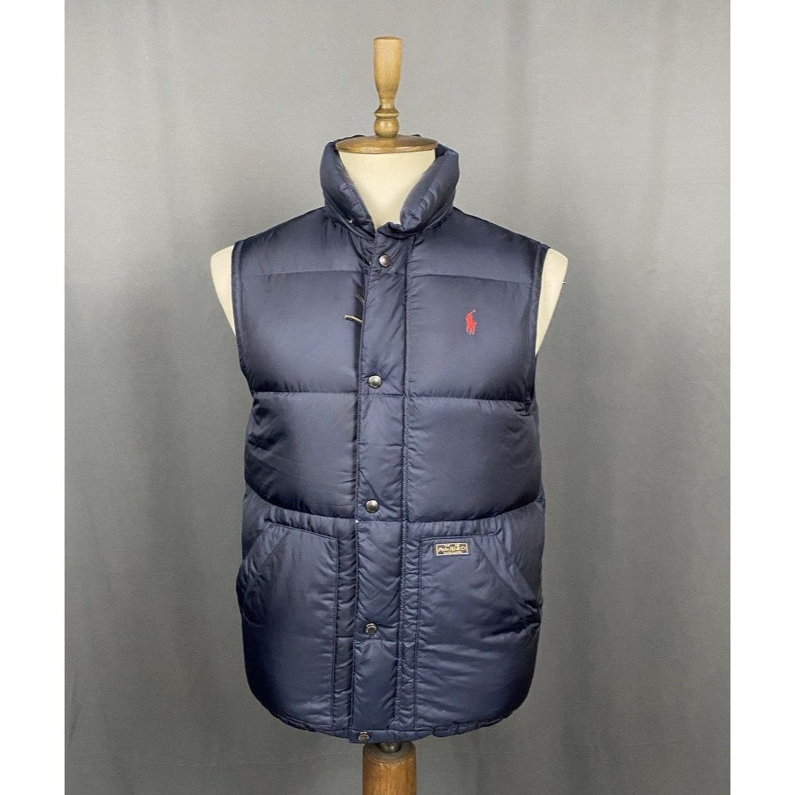 Polo Ralph Lauren Polo Ralph Lauren Men's Blue Down Insualted Puffer Vest Size Size US S / EU 44-46 / 1 - 1 Thumbnail