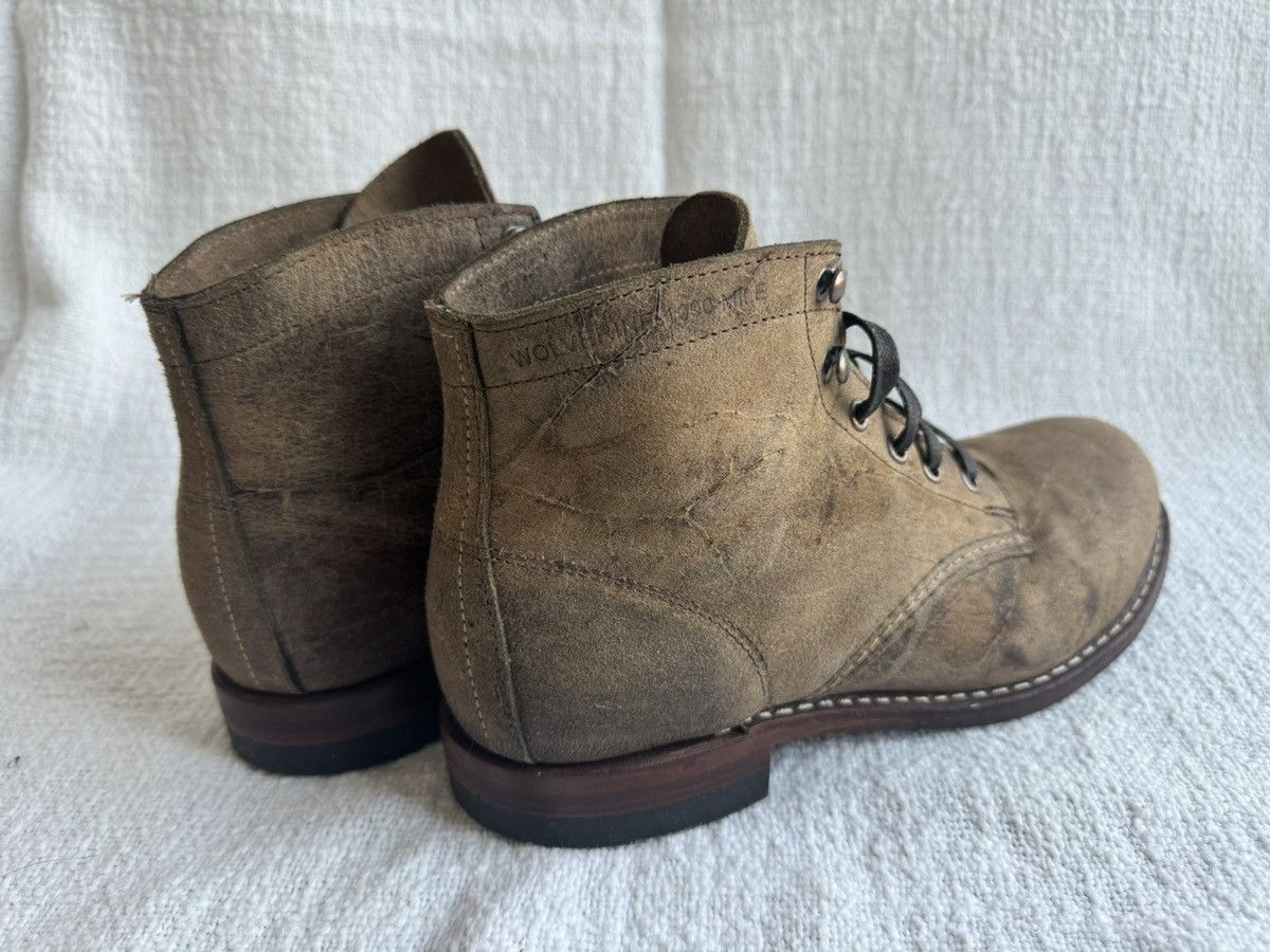 Wolverine 1000 Mile Boot Rough Out Plain Toe