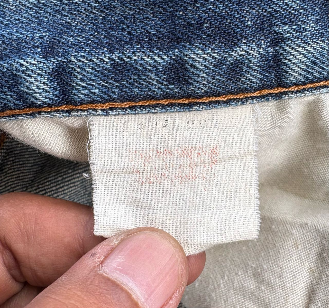 Levi's × Levi's Vintage Clothing × Vintage Vintage Levi's Distressed Denim Pant Size US 31 - 18 Thumbnail