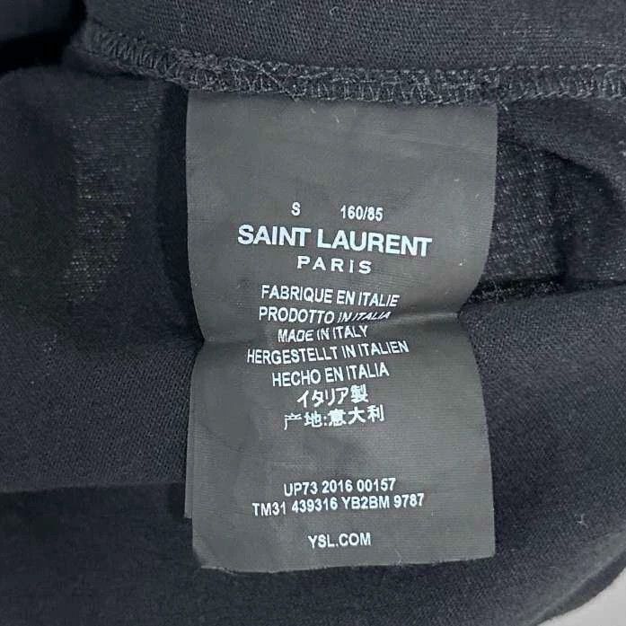 Saint Laurent Paris Saint Laurent Paris Note Short Sleeve 2505-Nextarrow Size US S / EU 44-46 / 1 - 6 Thumbnail