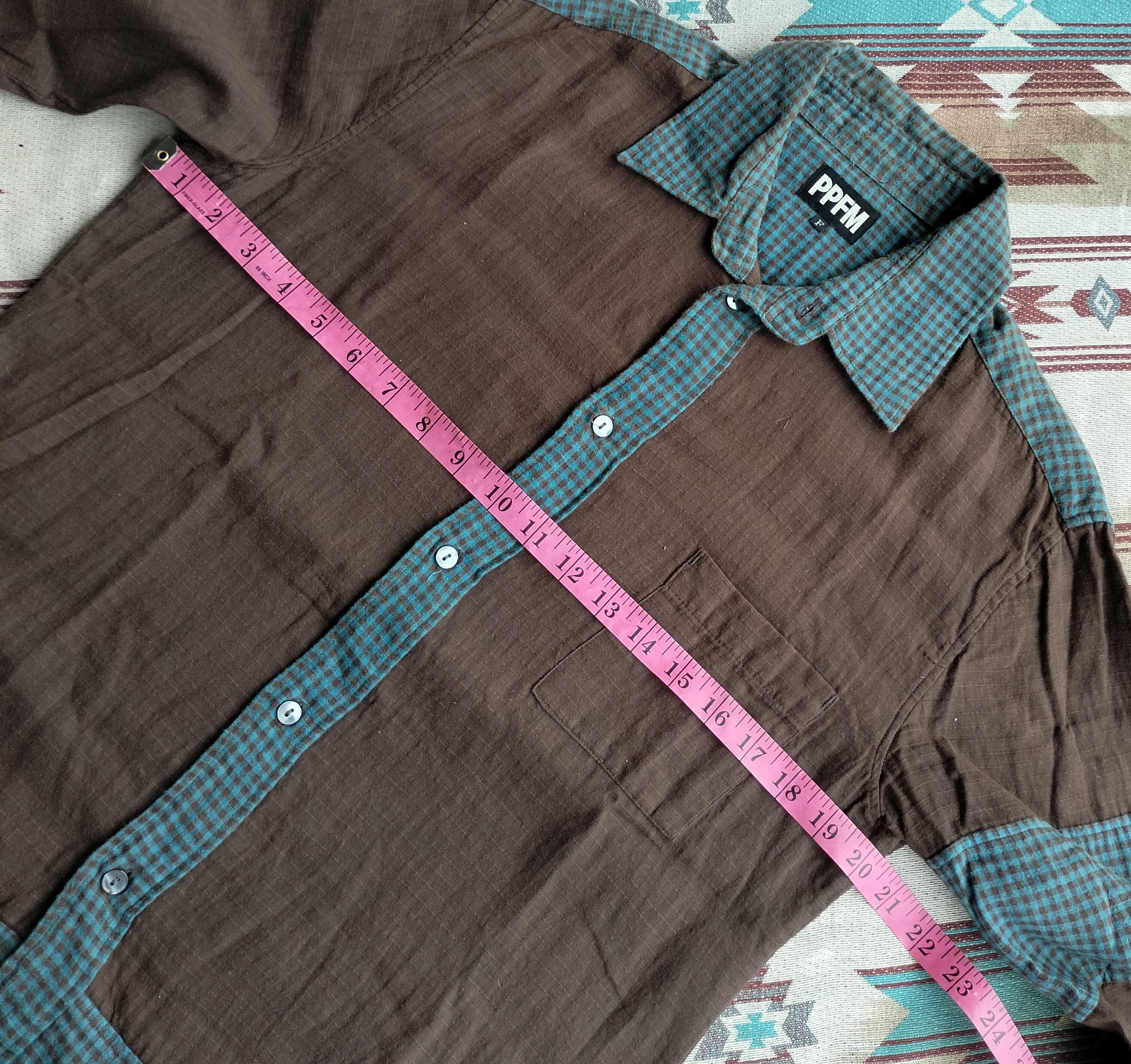 PPFM 2000s PPFM hybrid pladi basic Ls shirt Size US S / EU 44-46 / 1 - 13 Thumbnail