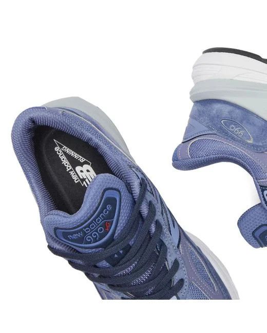 New Balance o1s22i1n1124 990v6 Unisex Sneakers in Purple Size US 8.5 / EU 41-42 - 4 Thumbnail