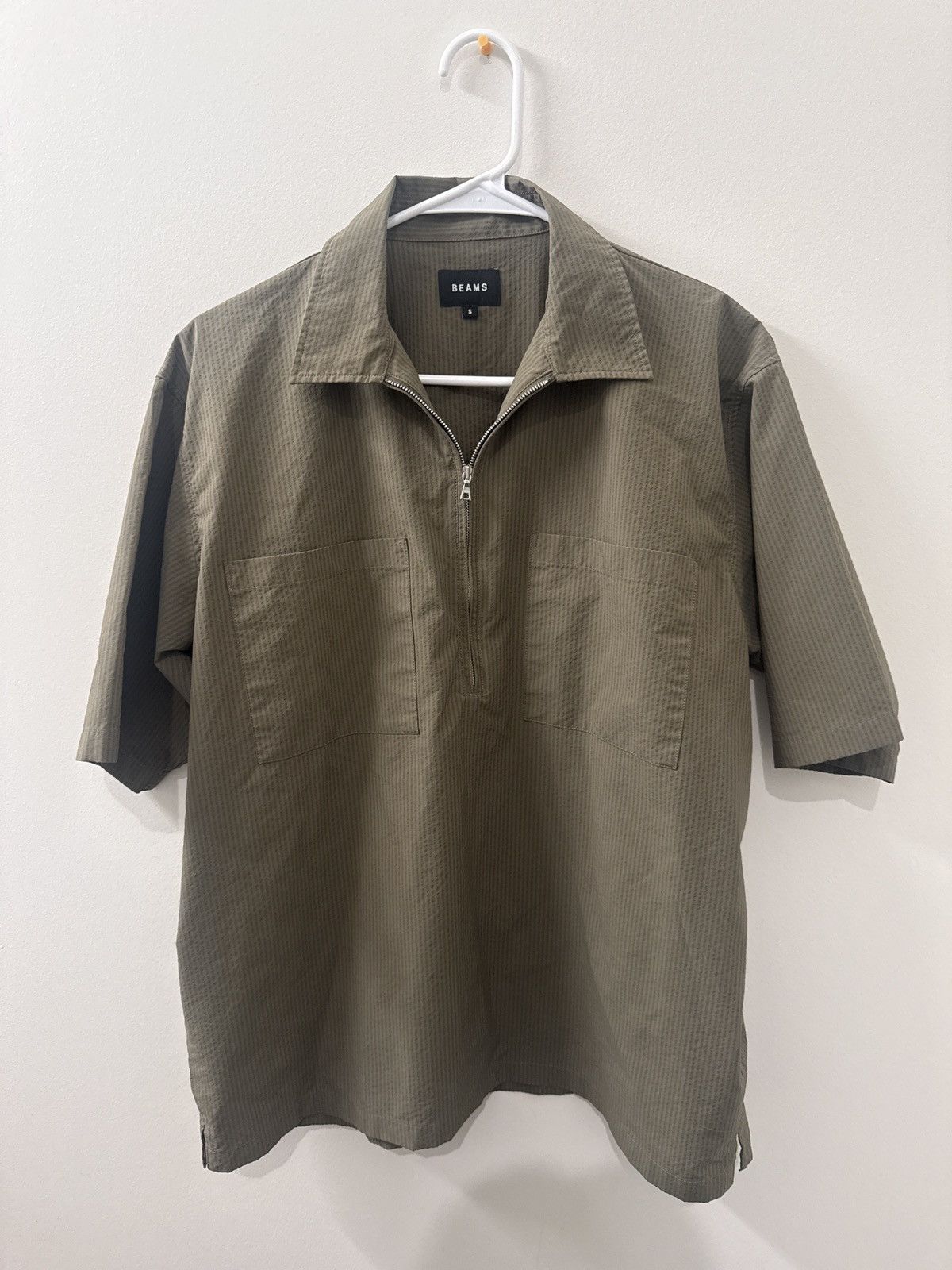 Beams Japan Beams Japan Half Zip Polo Size US S / EU 44-46 / 1 - 1 Thumbnail