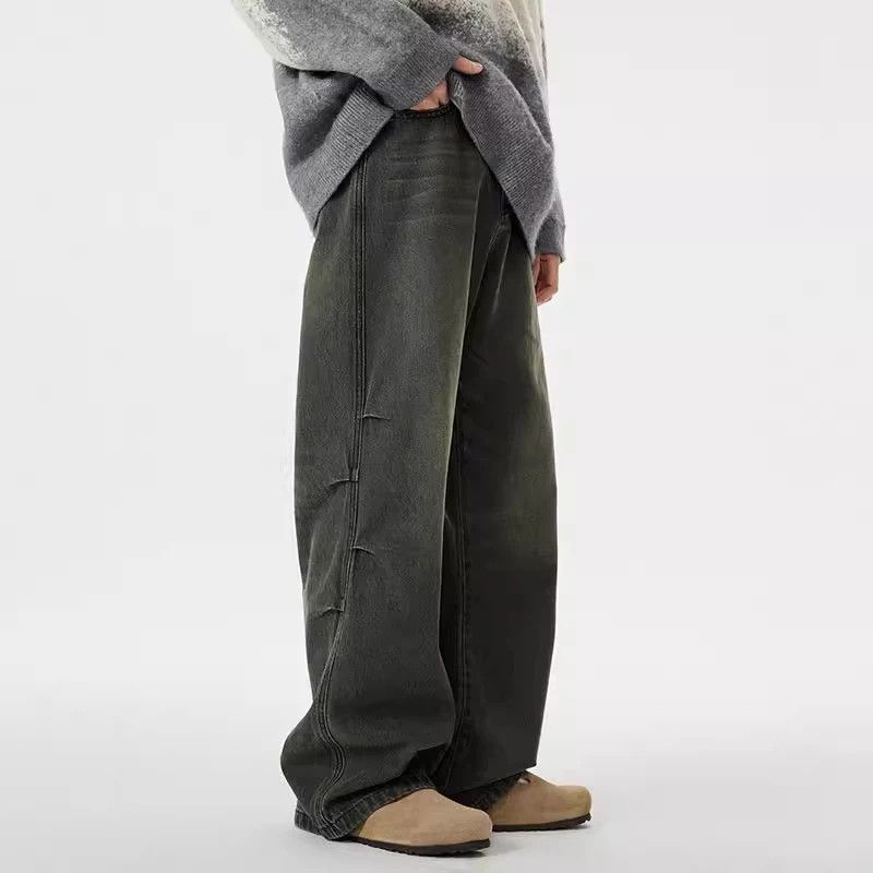 Japanese Brand × Jean Korean Washing Drape Vintage Straight Leg Size US 28 / EU 44 - 2 Thumbnail