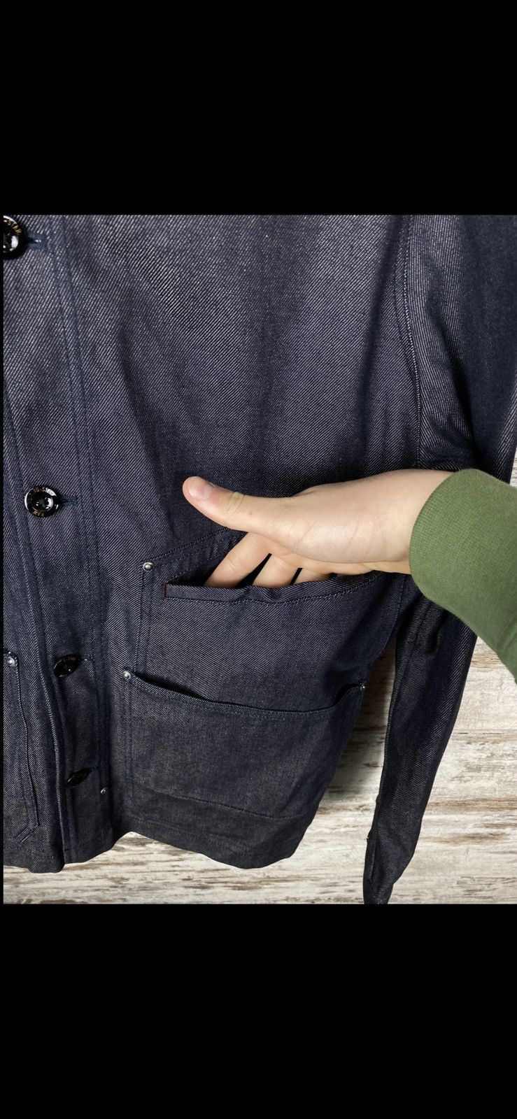 G-Star × Vintage Mens Vintage G Star Denim Jeans Chore Coat Size US L / EU 52-54 / 3 - 5 Thumbnail
