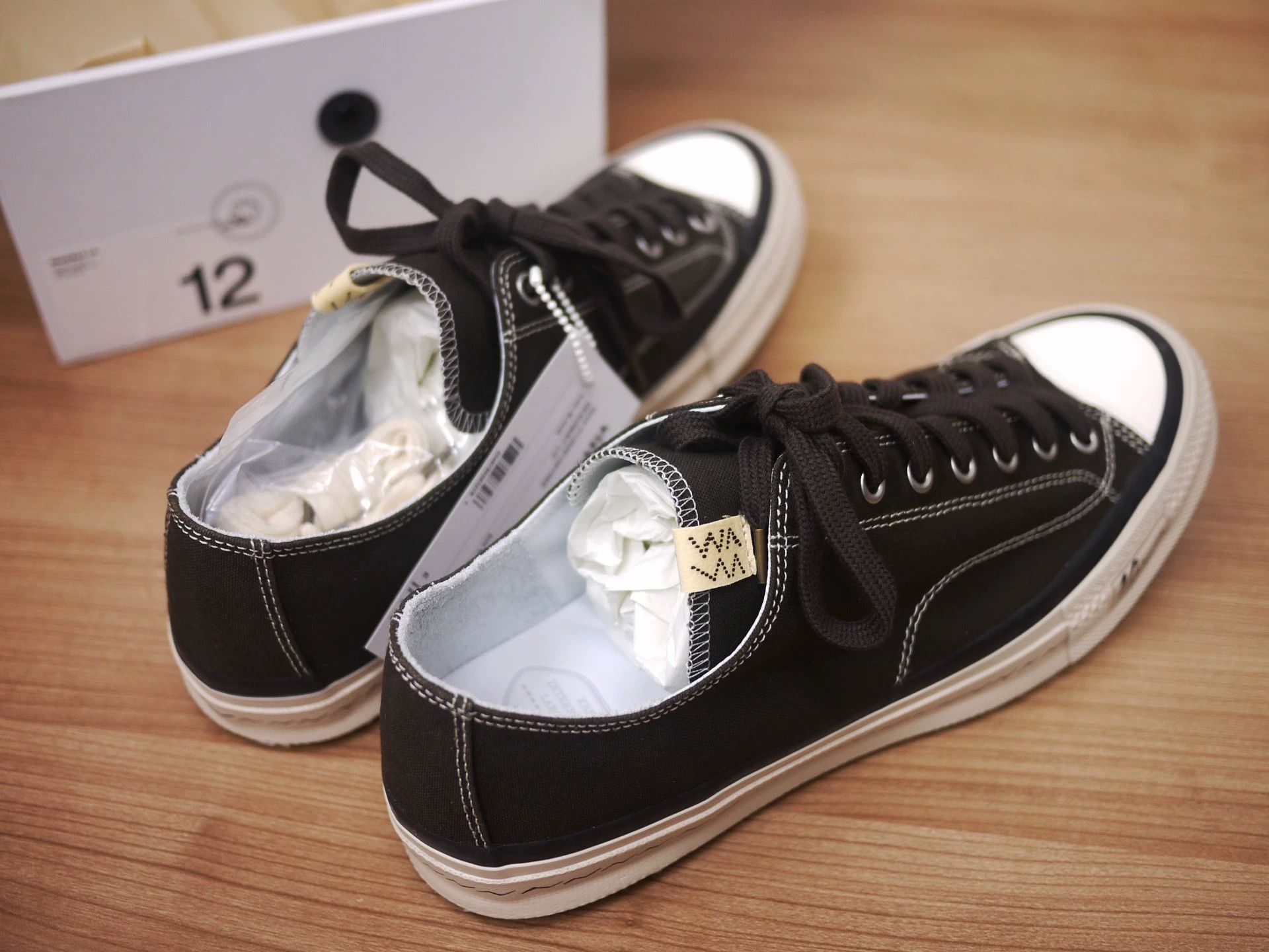 Visvim VISVIM SKAGWAY LO BLACK M12 Size US 12 / EU 45 - 5 Thumbnail