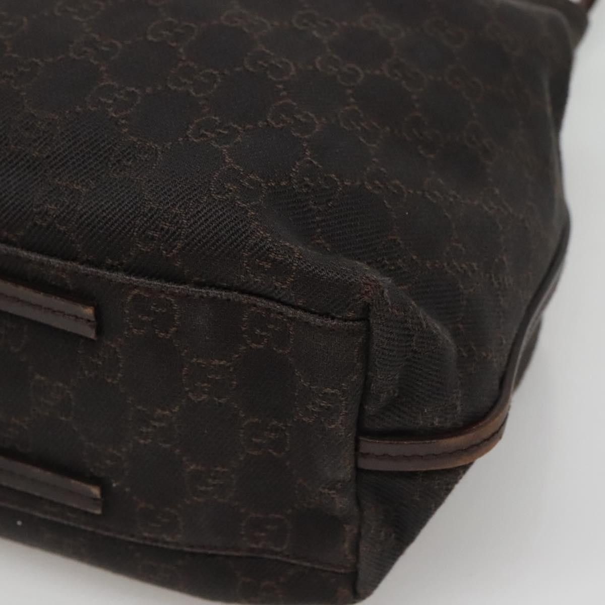 Gucci GUCCI GG Canvas Shoulder Bag Brown Size ONE SIZE - 10 Thumbnail