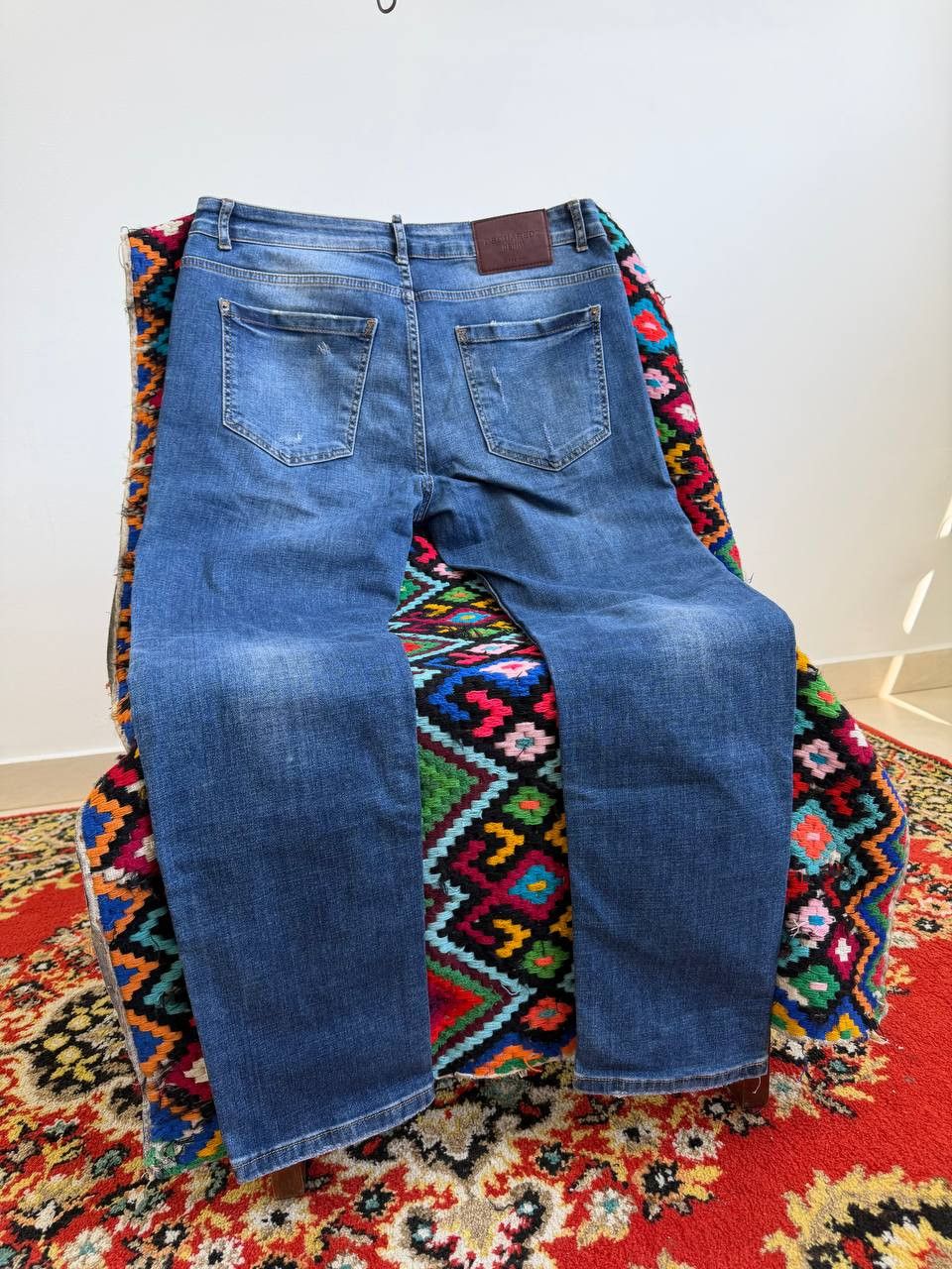 Dsquared2 Dsquared2 Distressed Drip Denim Jeans Y2K Size US 32 / EU 48 - 8 Thumbnail