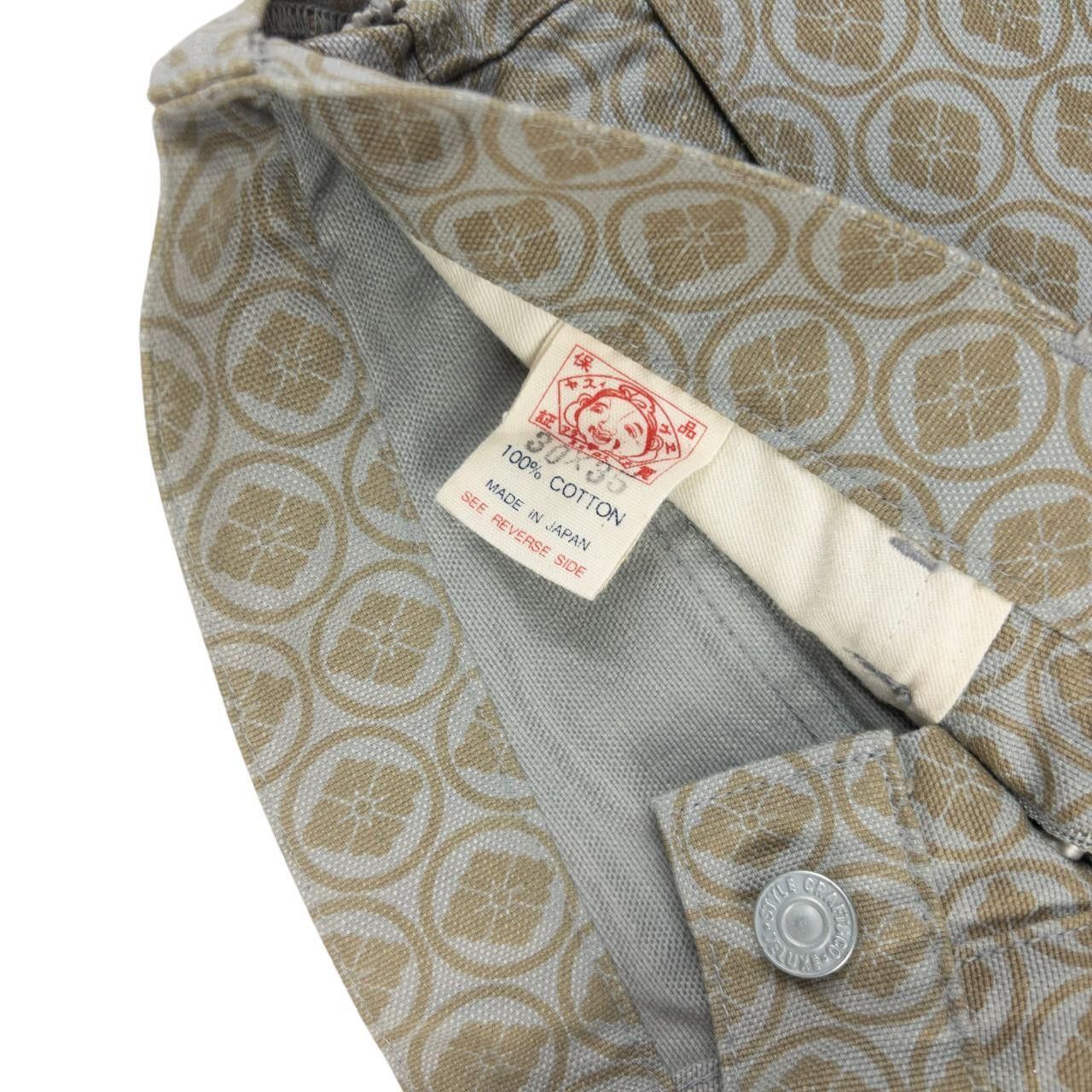 Evisu Vintage Evisu Kamon Flower Monogram Trousers Womens Size W28 Size 28" / US 6 / IT 42 - 6 Thumbnail