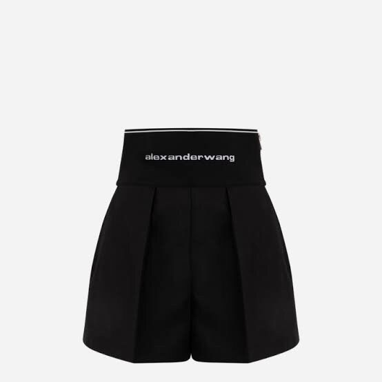 Alexander Wang ALEXANDER WANG SAFARI LOGO SHORT Size 26" / US 2 / IT 38 - 1 Thumbnail