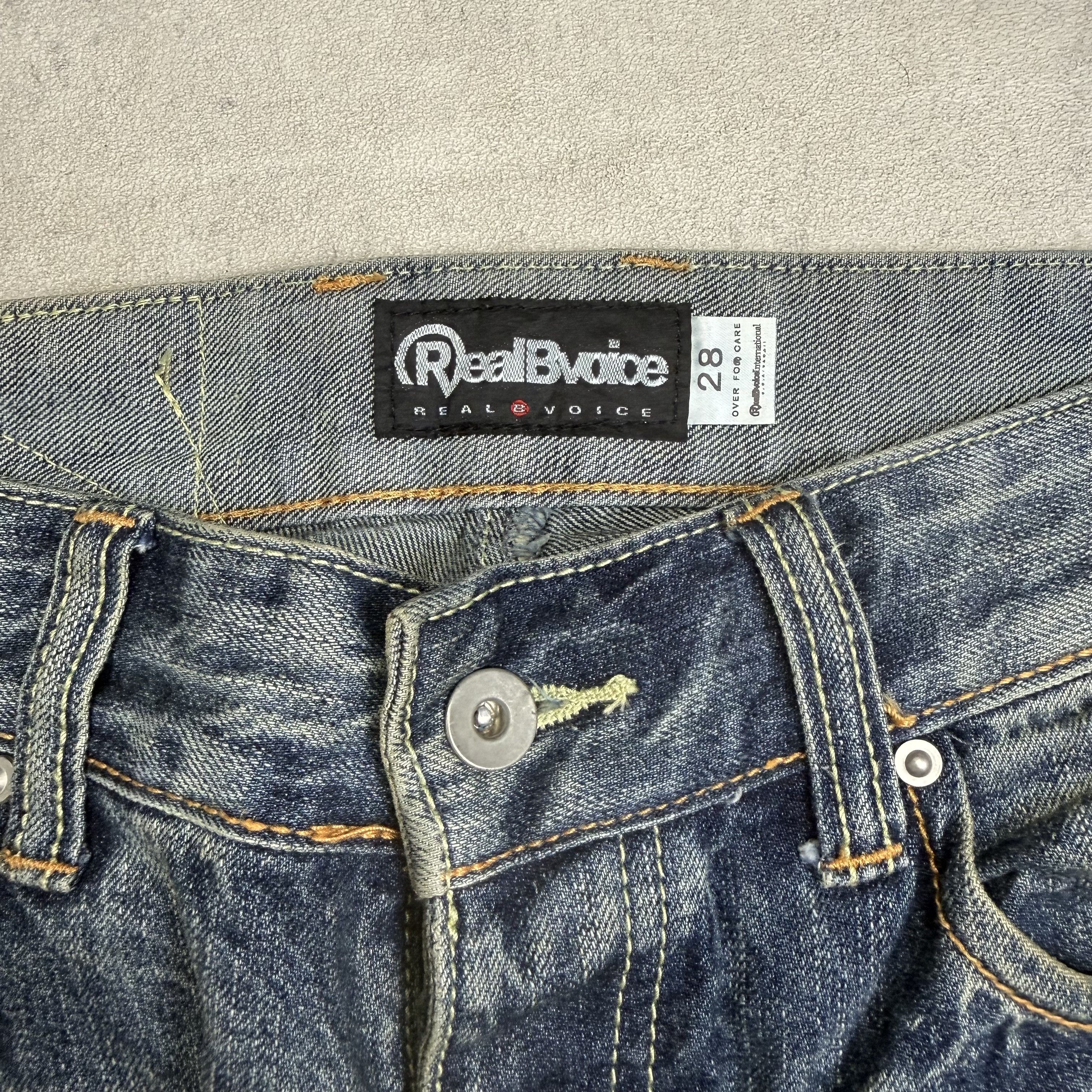 Vintage Real B Voice Patch Work Denim Size US 28 / EU 44 - 6 Thumbnail