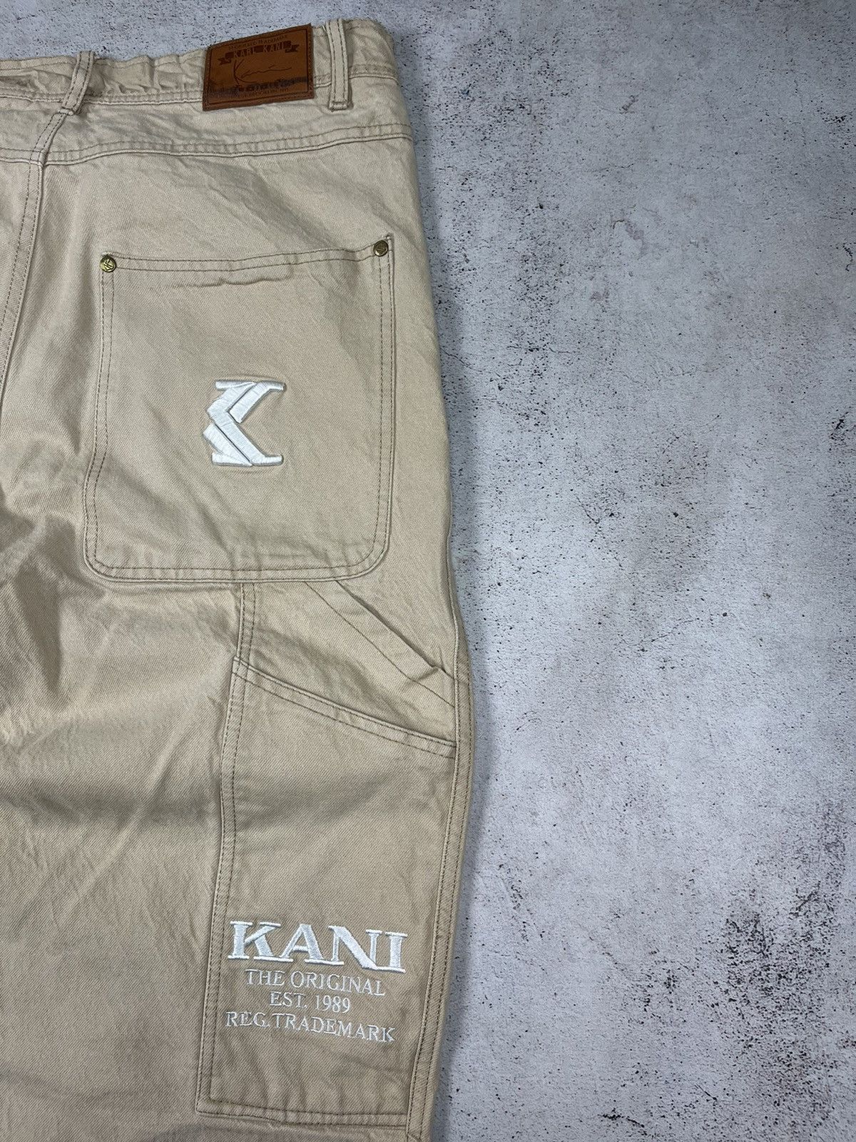 Karl Kani Karl Kani Men’s Cargo Jeans Size M Size US 32 / EU 48 - 2 Thumbnail