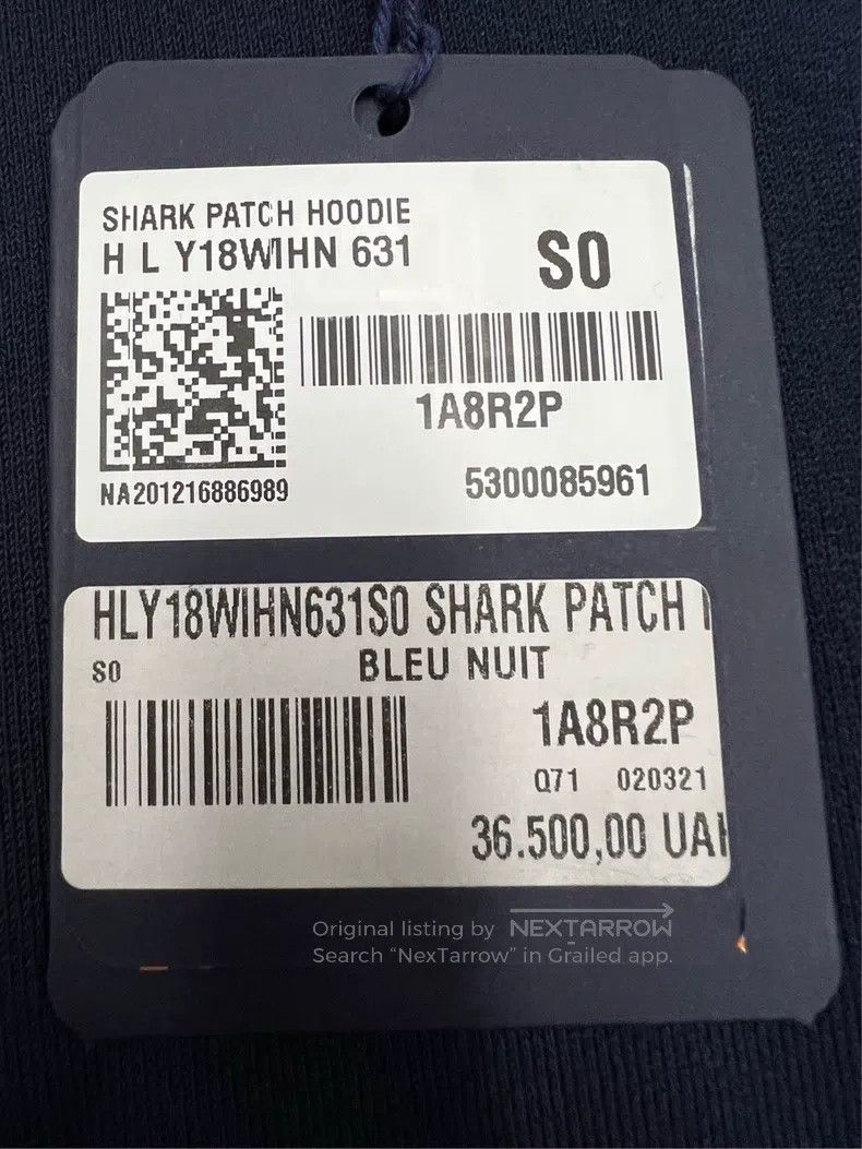 Louis Vuitton Louis Vuitton SS21 Beaded Shark Hoodie Size US S / EU 44-46 / 1 - 5 Thumbnail