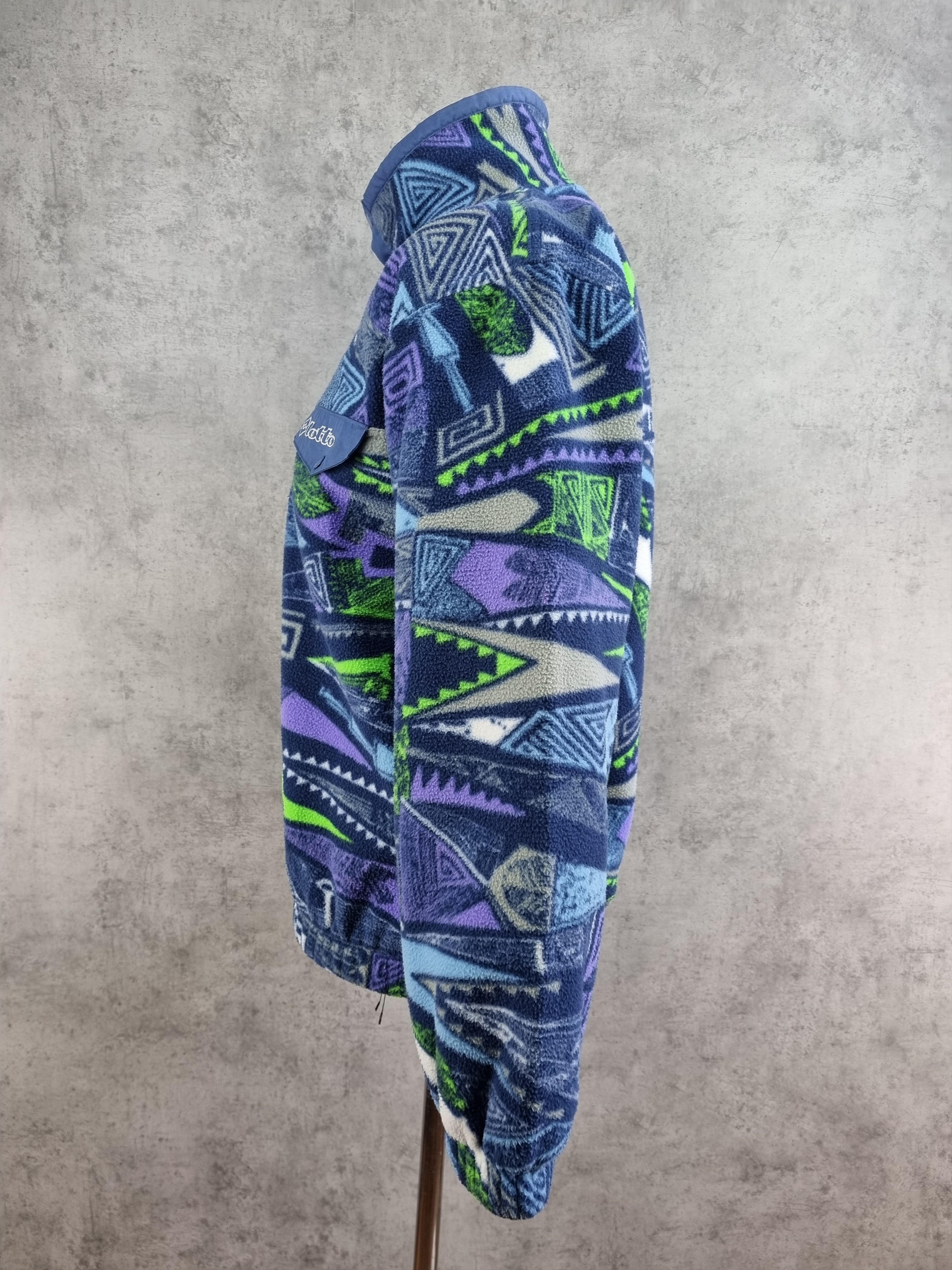 Vintage Attractive Abstract Design Fleece Looks like Patagonia Size US M / EU 48-50 / 2 - 12 Thumbnail