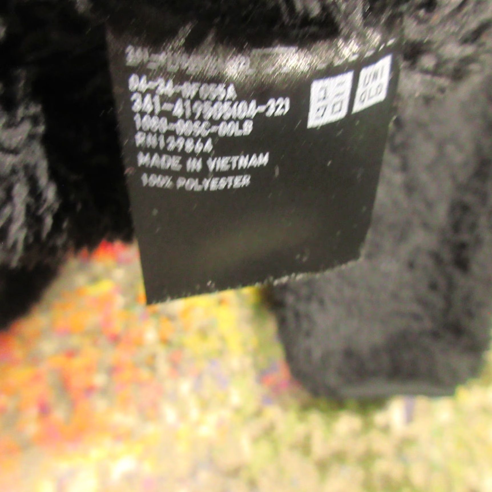Uniqlo Uniqlo Teddy Sherpa Jacket Womens M Oversized Black High Pile Fleece Full Zip Size M / US 6-8 / IT 42-44 - 7 Thumbnail